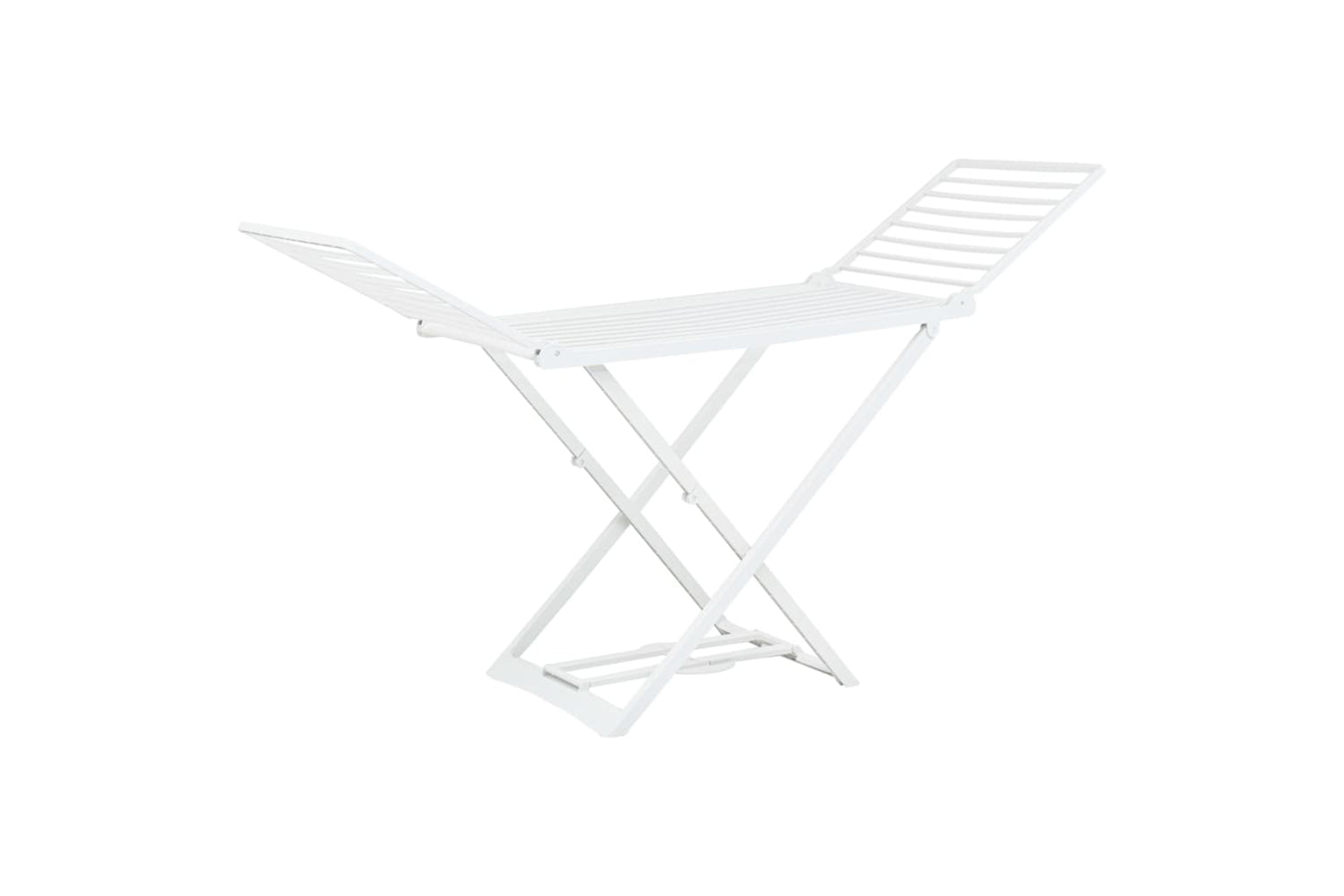 Vidaxl 48817 Folding Clothes Dry Rack White Plastic-6