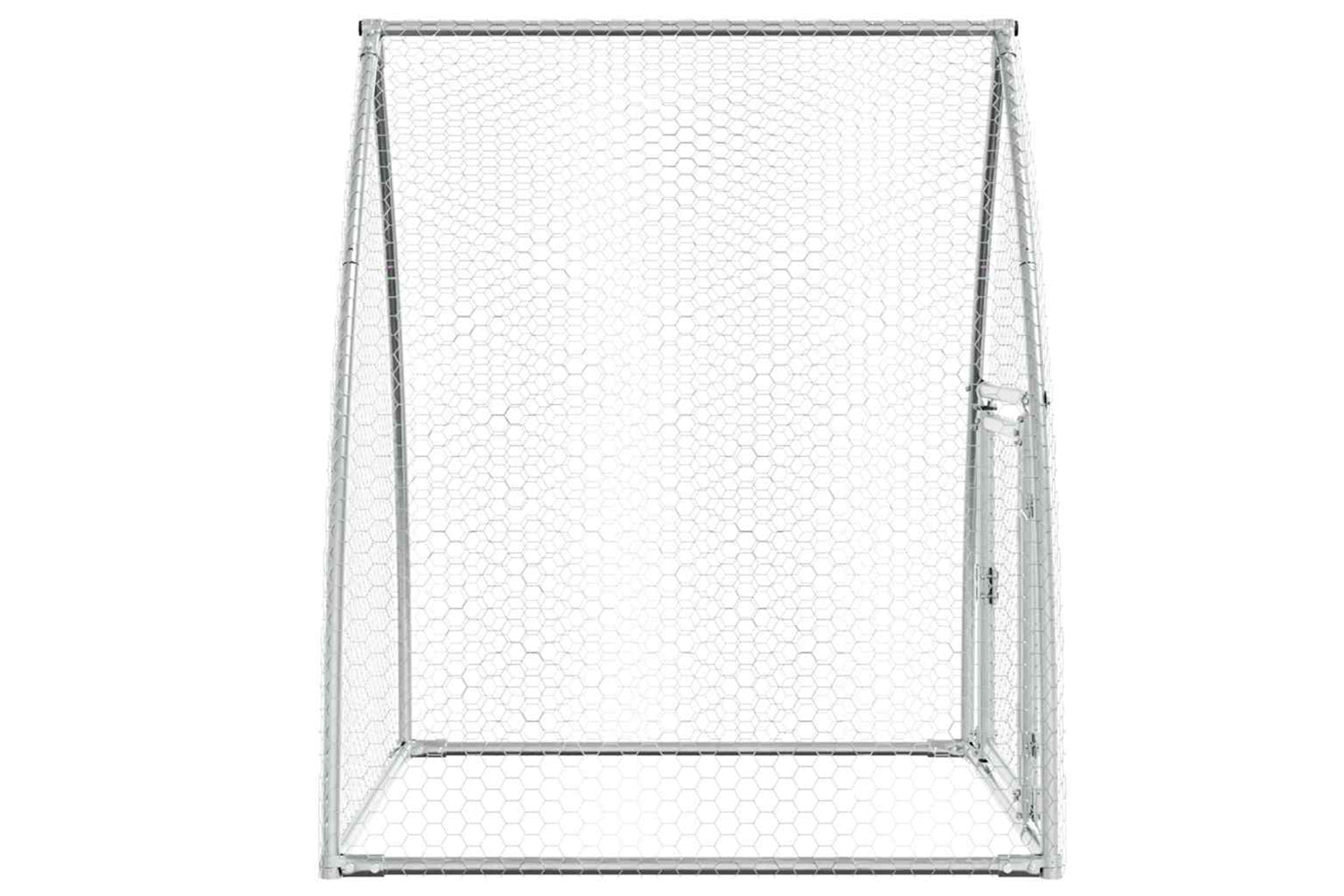 Vidaxl Chicken Cage Silver 100x105x120 Cm Galvanised Steel-5