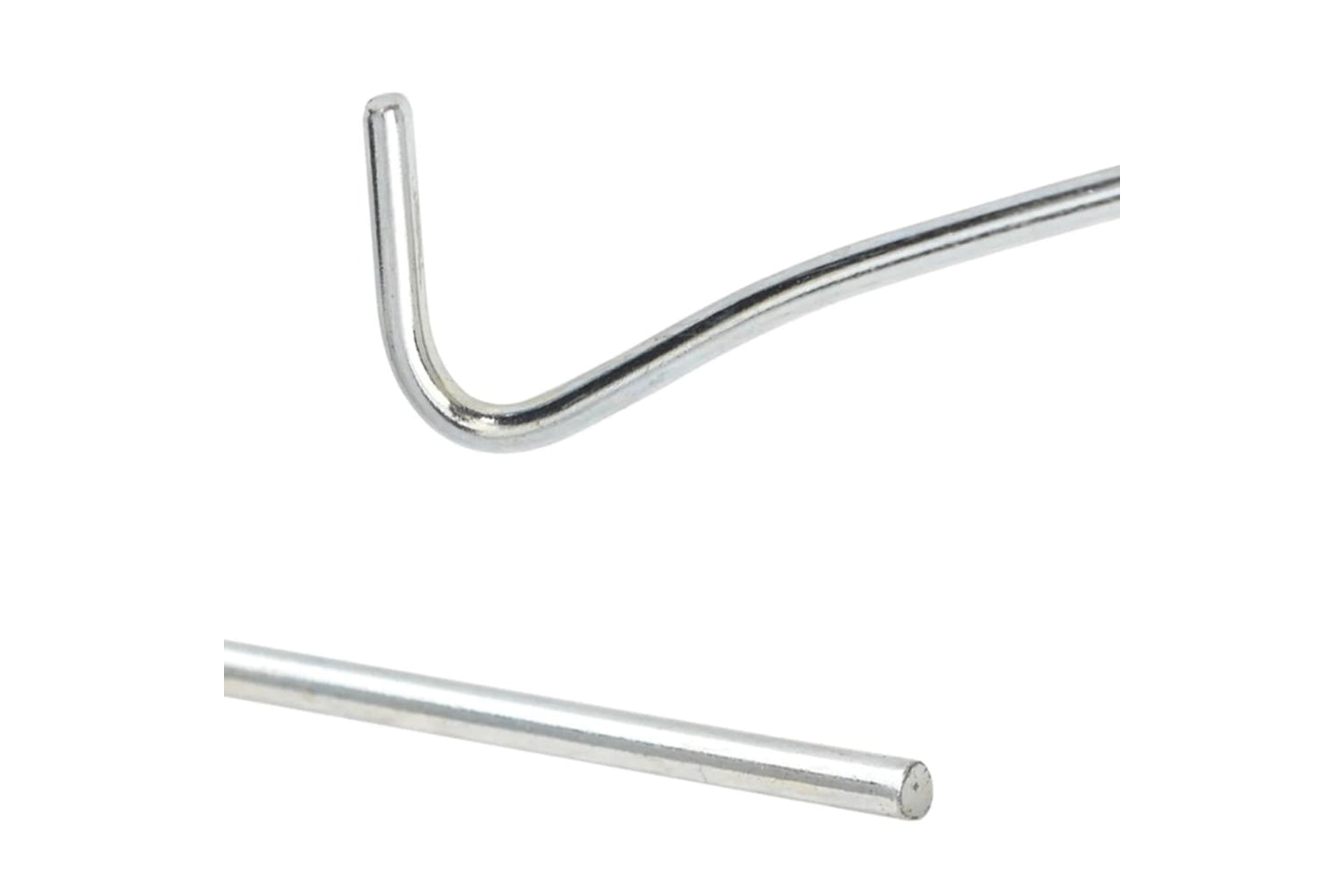vidaXL 4009330 Tent Pegs 50 Pcs 23cm x 4mm Galvanised Steel-4
