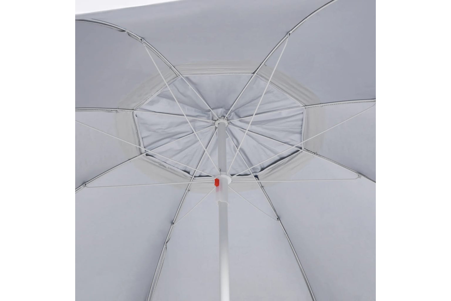 vidaXL 318839 Beach Umbrella With Side Walls Anthracite 215cm-6
