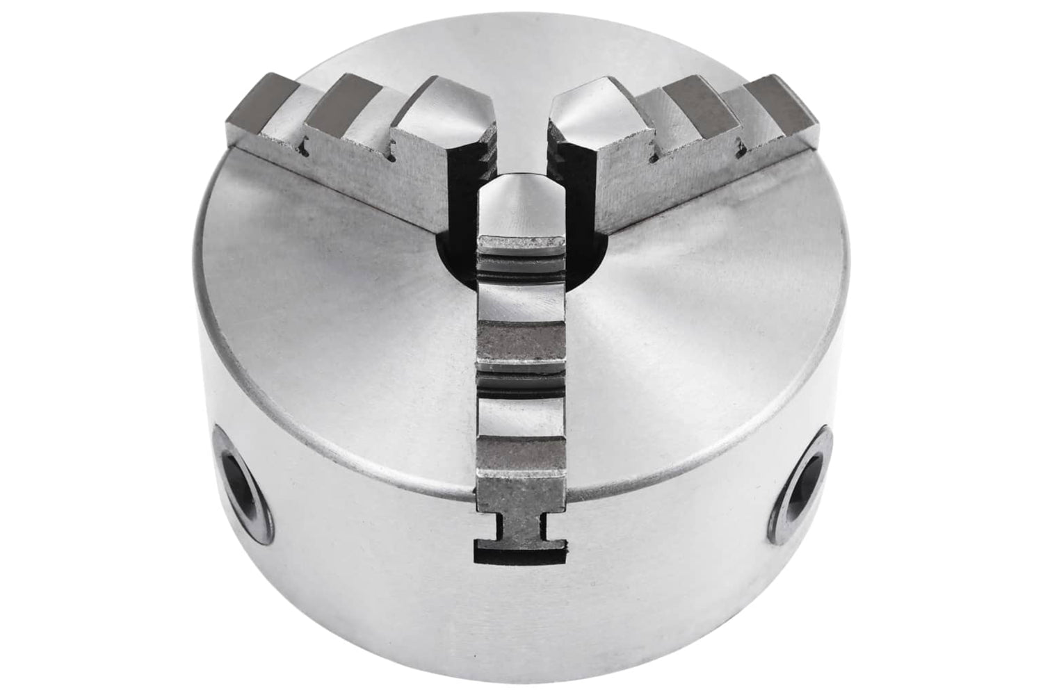 vidaXL 146706 3 Jaw Self-centering Lathe Chuck 125mm Steel-3