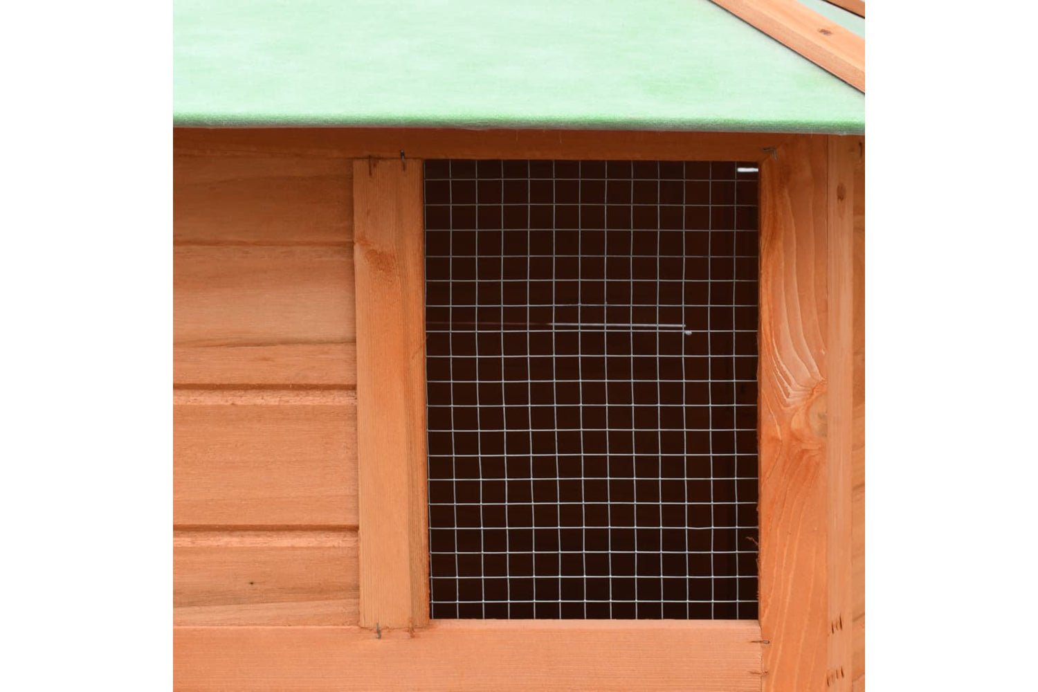 vidaXL 170645 Chicken Cage Solid Pine & Fir Wood 126x117x125cm-8