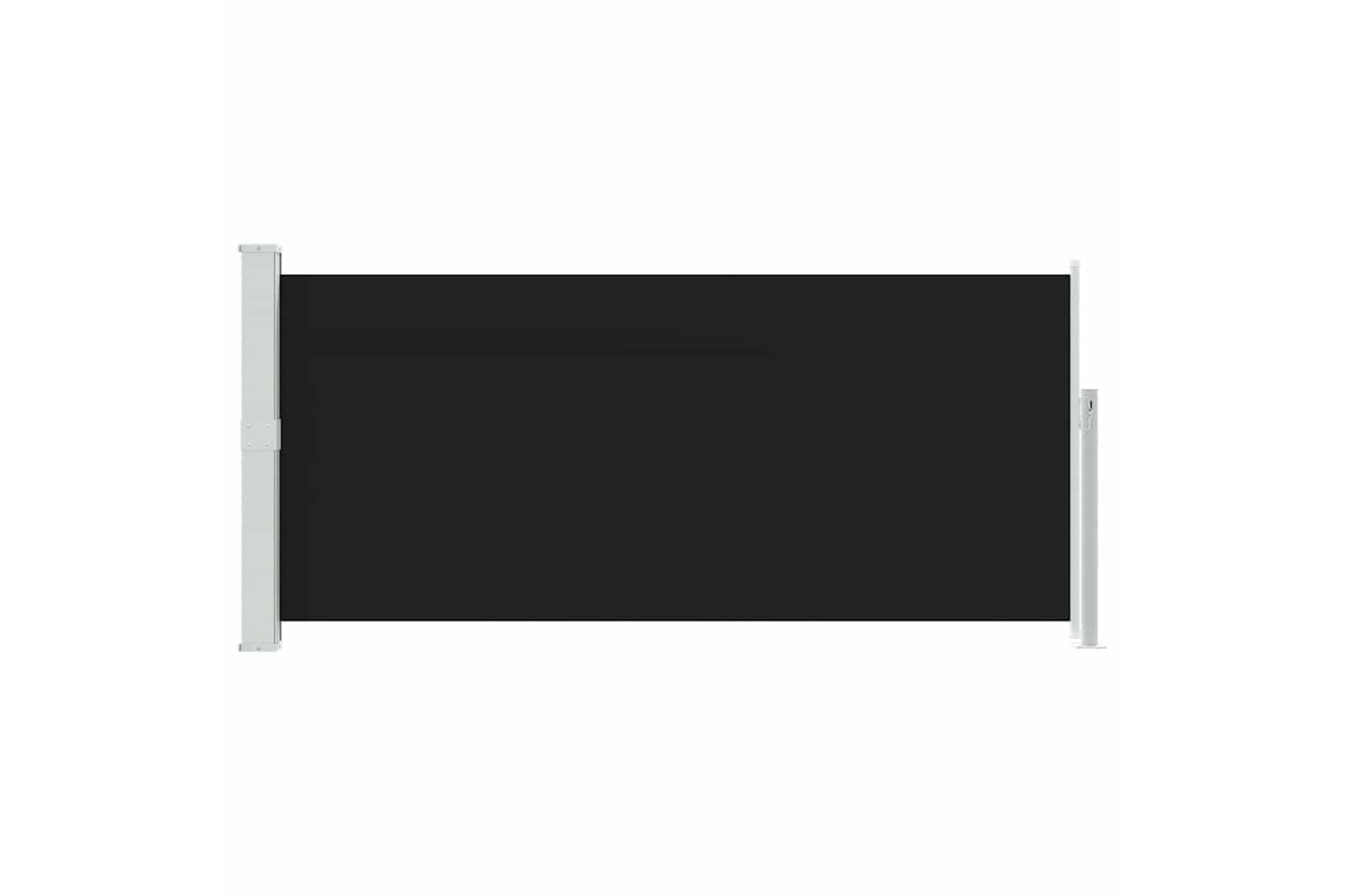 vidaXL 45353 Retractable Side Awning 140 X 300cm Black-3