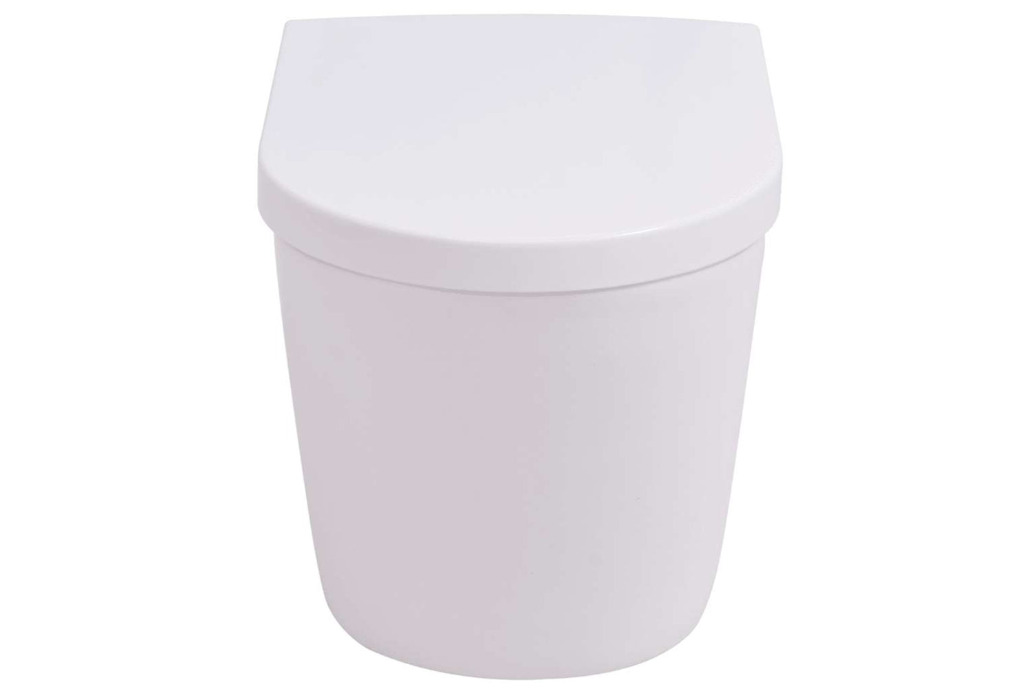 Vidaxl Wall Hung Toilet With Concealed Cistern Ceramic White-6