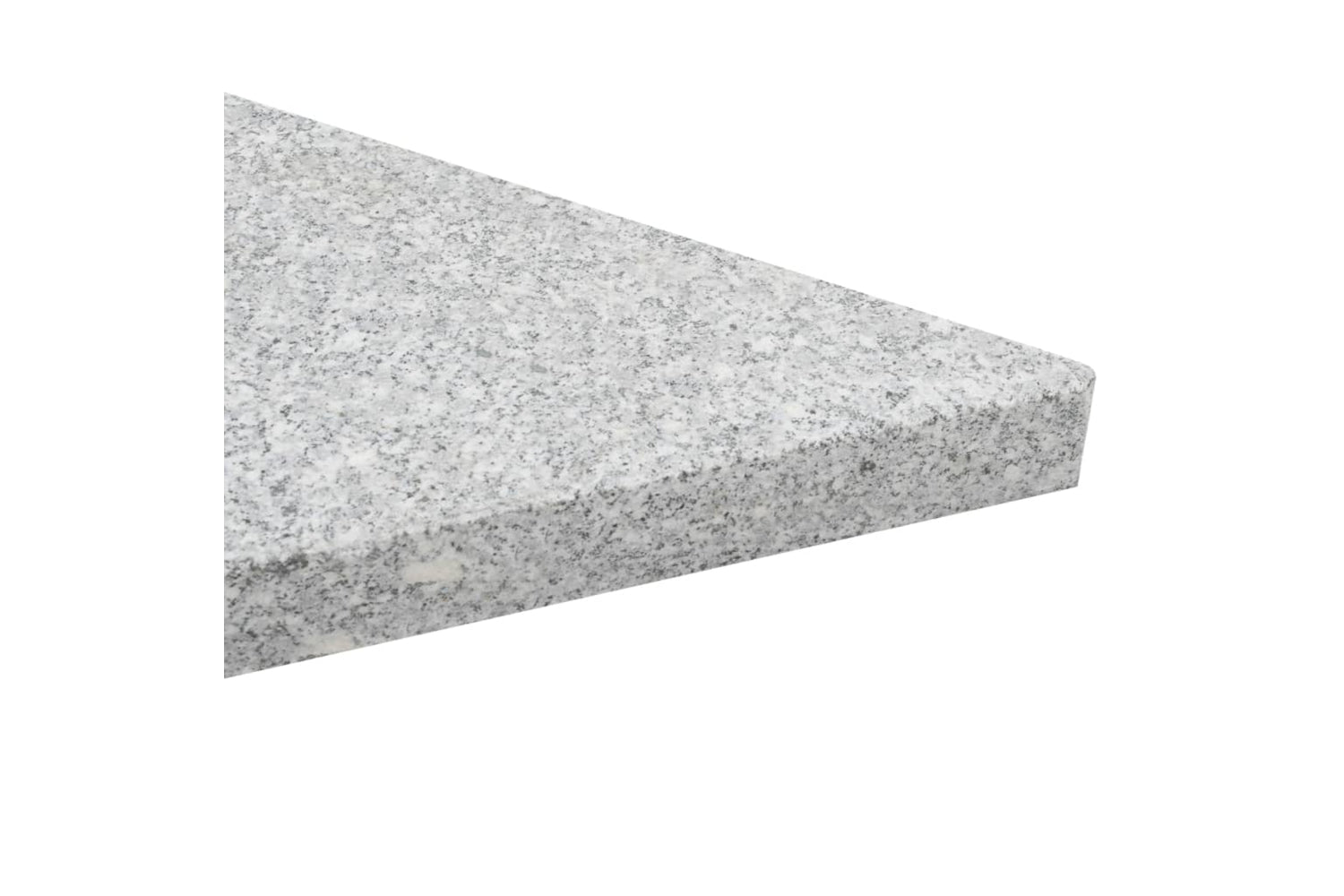 Vidaxl 45071 Umbrella Weight Plate Granite 15 Kg Triangular Grey-5