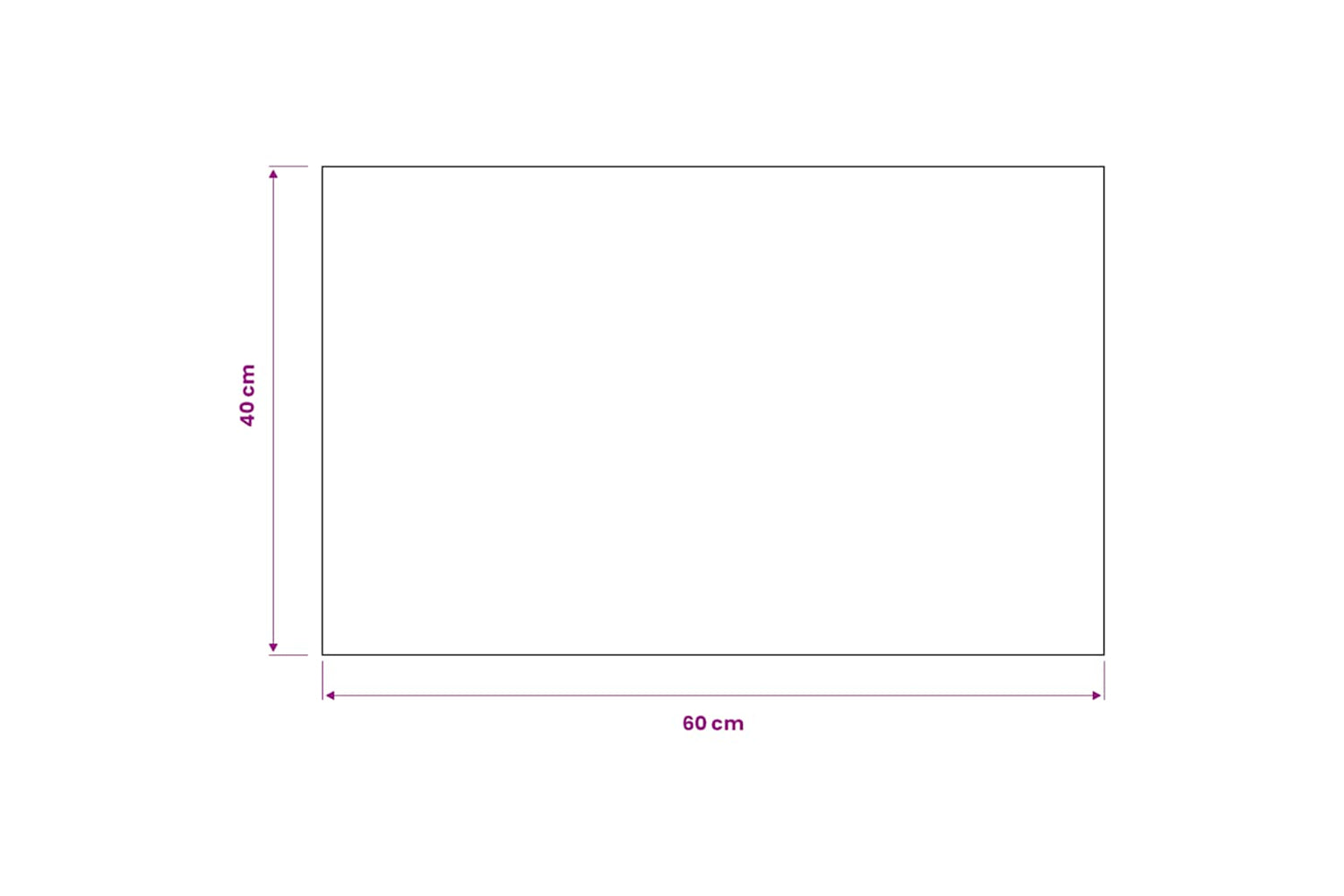 vidaXL 132703 Dust Control Mat Rectangular Tufted 40x60cm Black-5