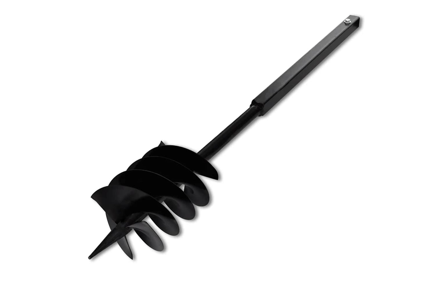 vidaXL 270531 Ground Drill With Handle 180mm With Extension Tube 5 M Steel-5