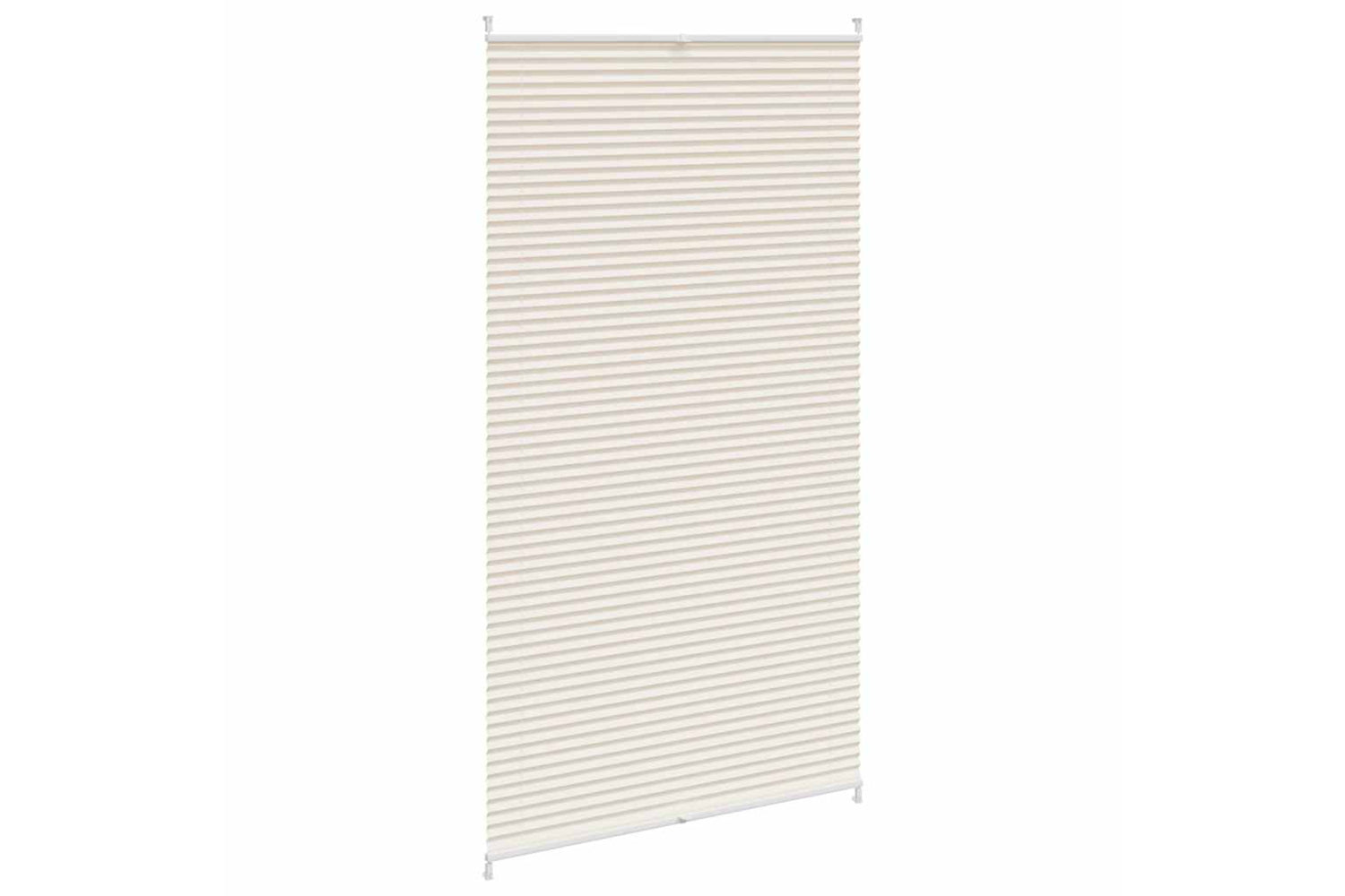 Vidaxl Plisse Blind 100x200cm Cream-2
