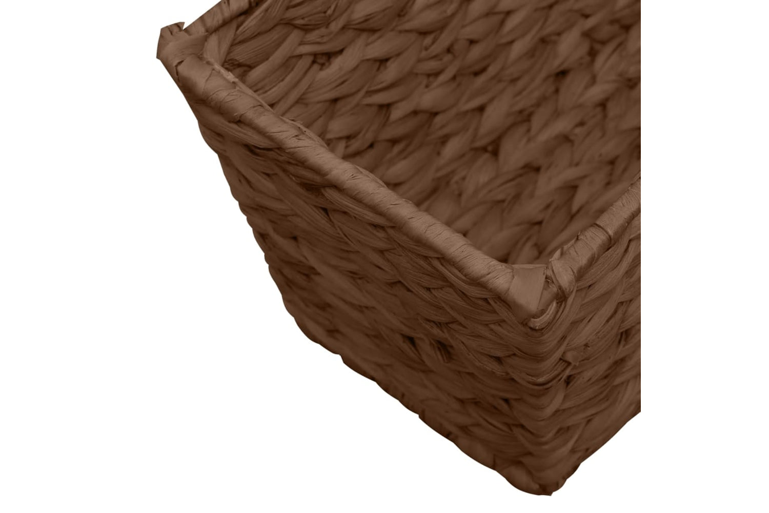 Vidaxl Garden Planters 2 Pcs Water Hyacinth Brown-8