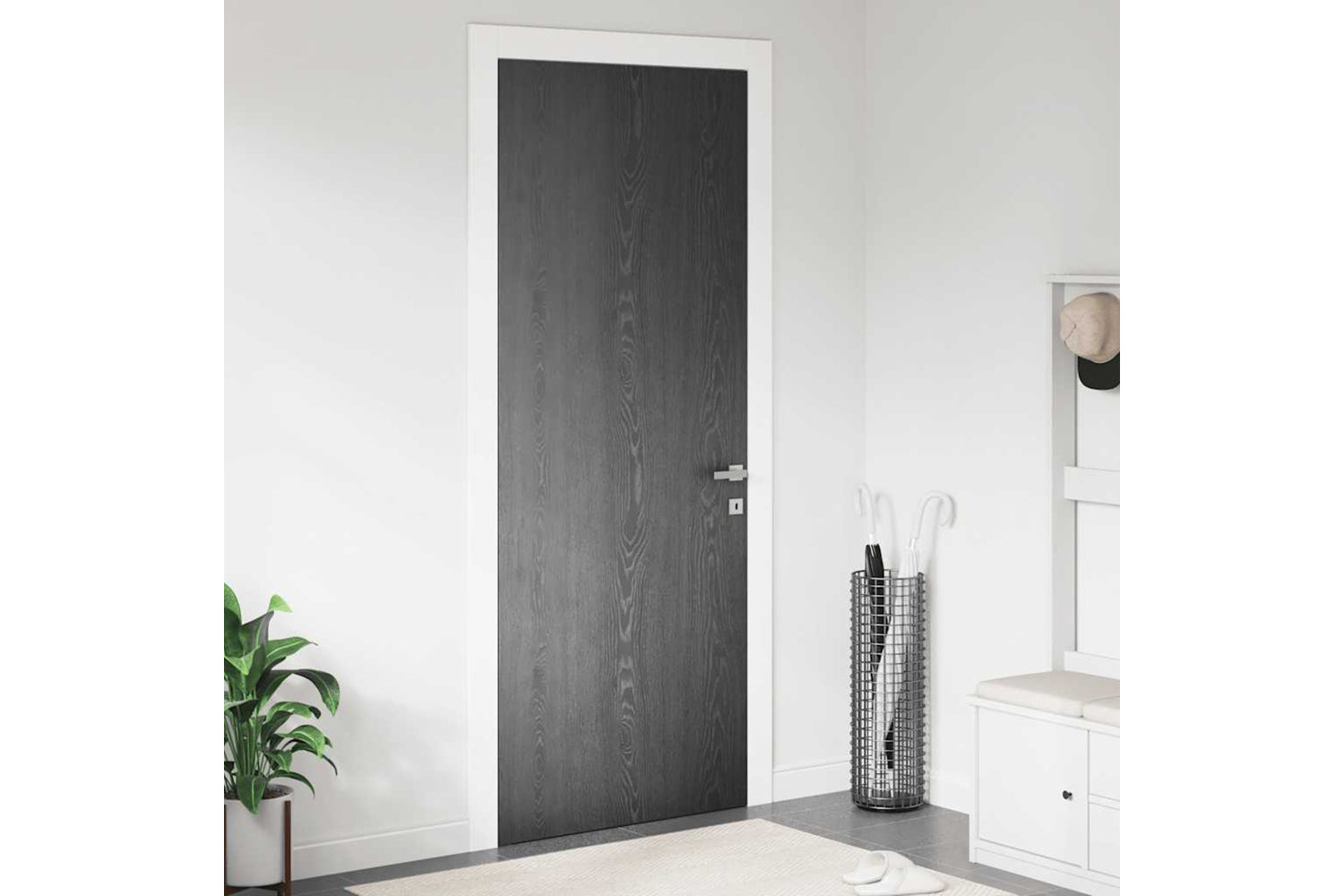 vidaXL Self-adhesive Furniture Films 2 Pcs Dark Wood 500x90cm Pvc-2