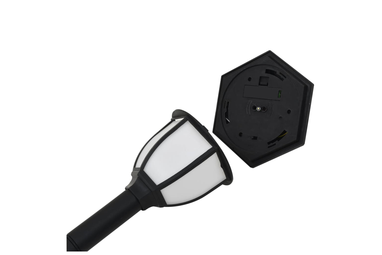 Vidaxl 44471 Outdoor Solar Lamps 3 Pcs Led Black-5