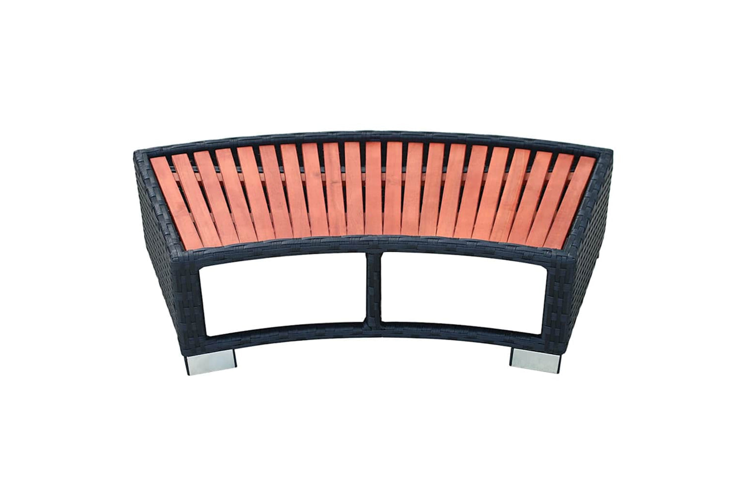 vidaXL 42700 Spa Step Poly Rattan 92x45x25cm Black-4
