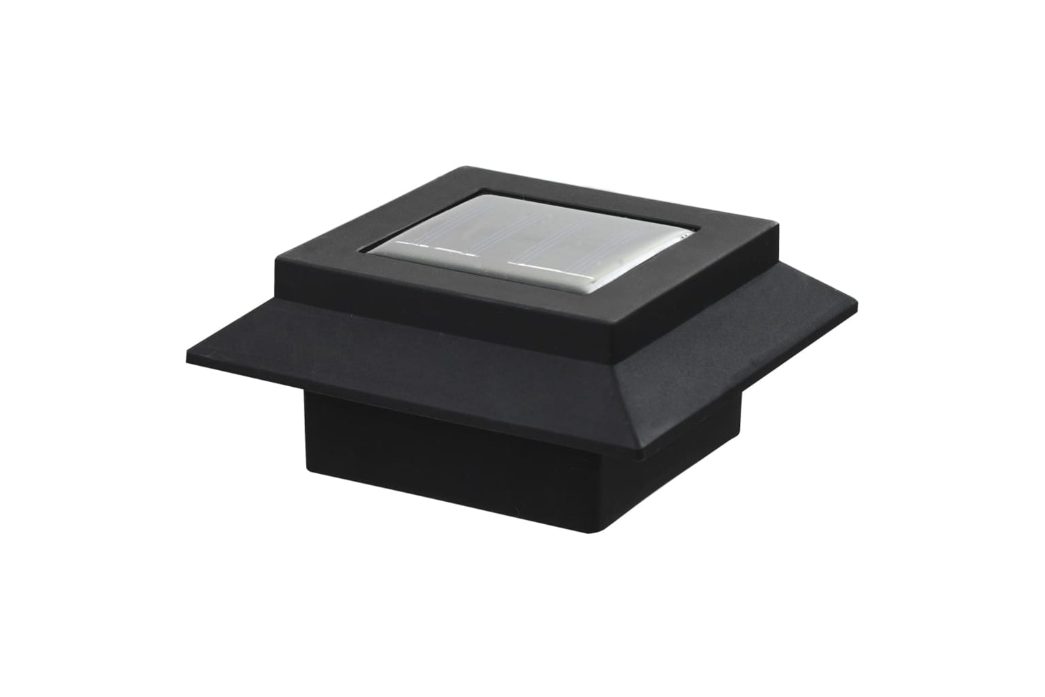 vidaXL 44468 Outdoor Solar Lamps 6 Pcs Led Square 12cm Black-9