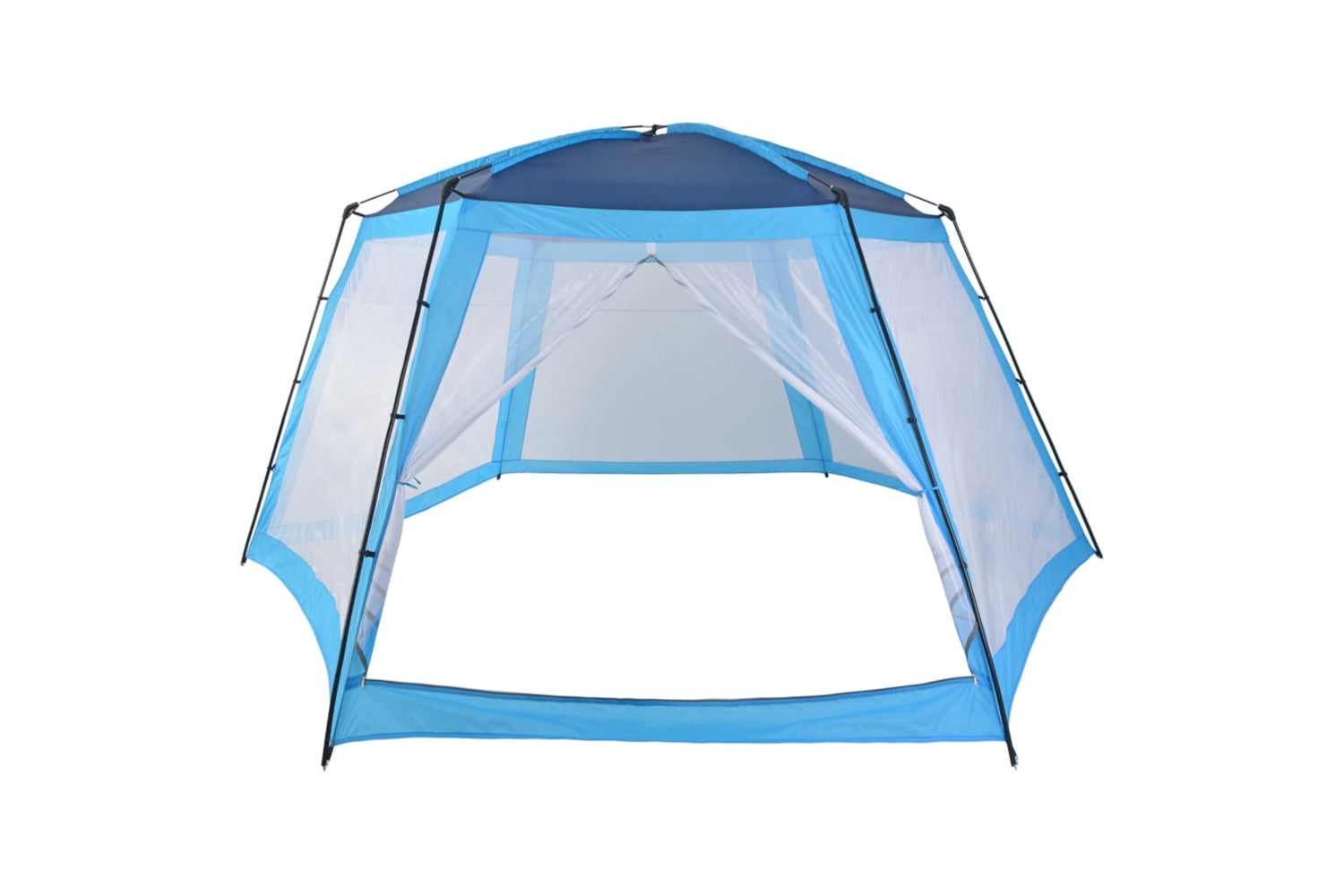 Vidaxl Pool Tent Fabric 590x520x250 Cm Blue-2