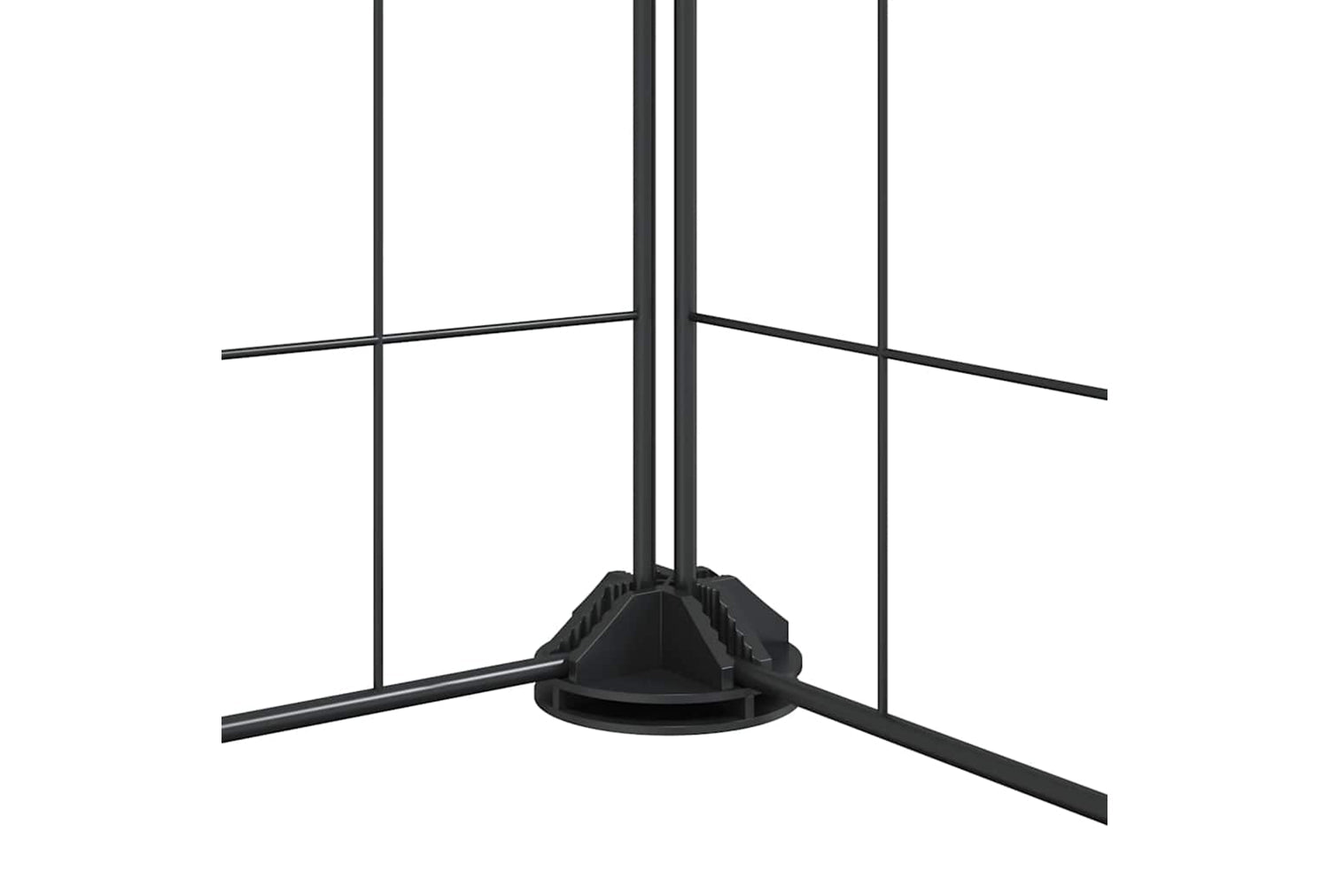 vidaXL 171623 12-panel Pet Cage With Door Black 35x35cm Steel-6