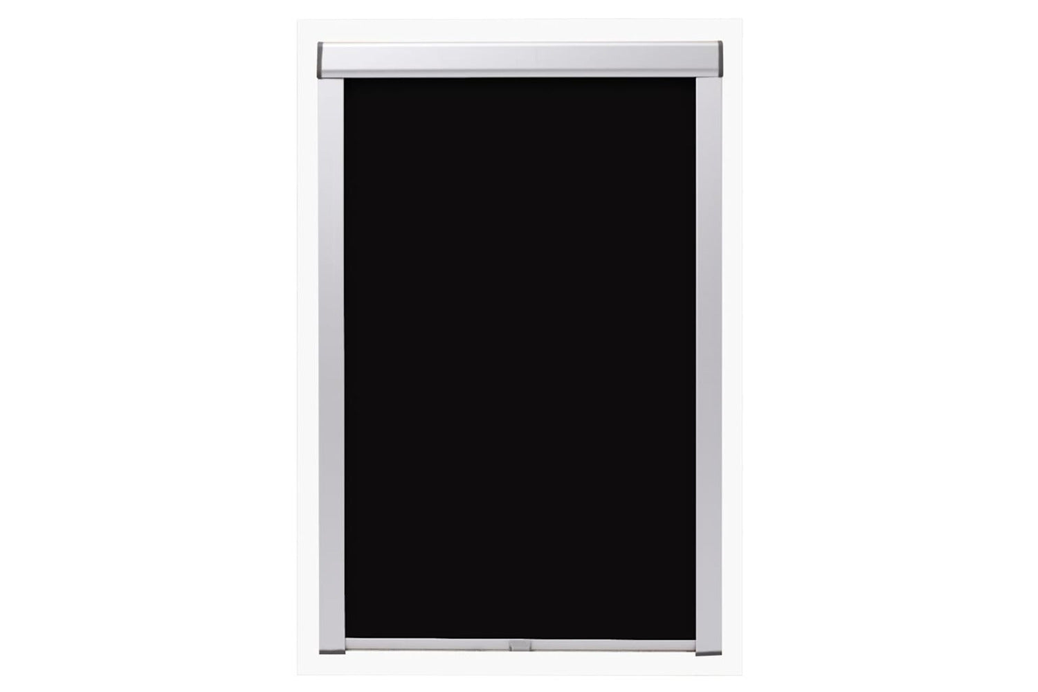 Vidaxl Blackout Roller Blind Black Uk08-2