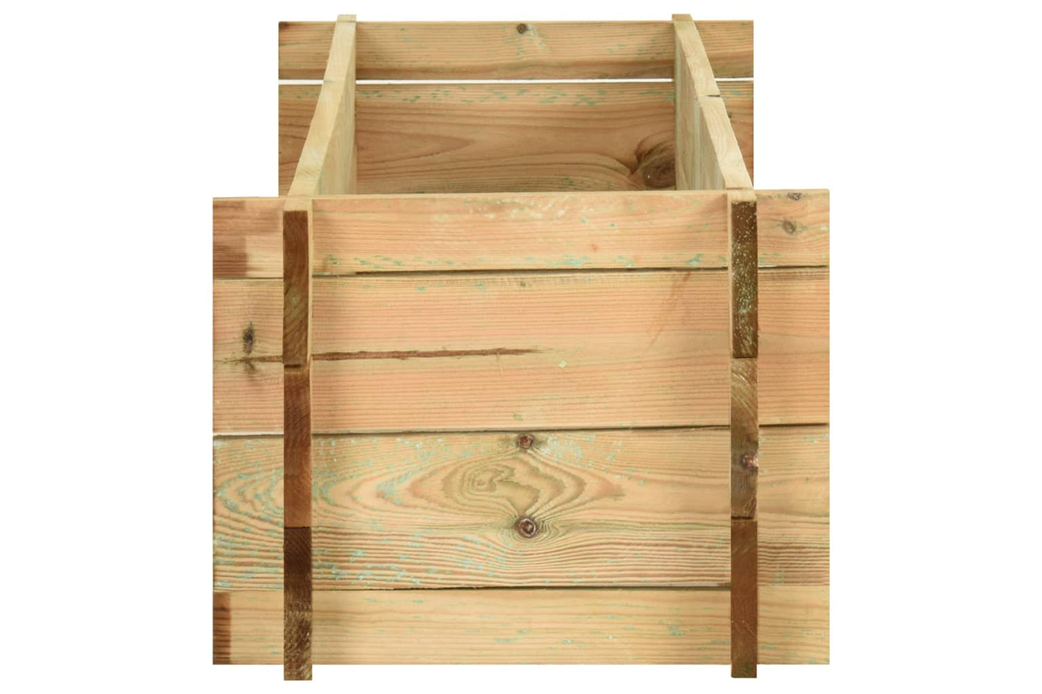 vidaXL 43349 Garden Raised Vegetable Bed Impregnated Pinewood 120cm-3