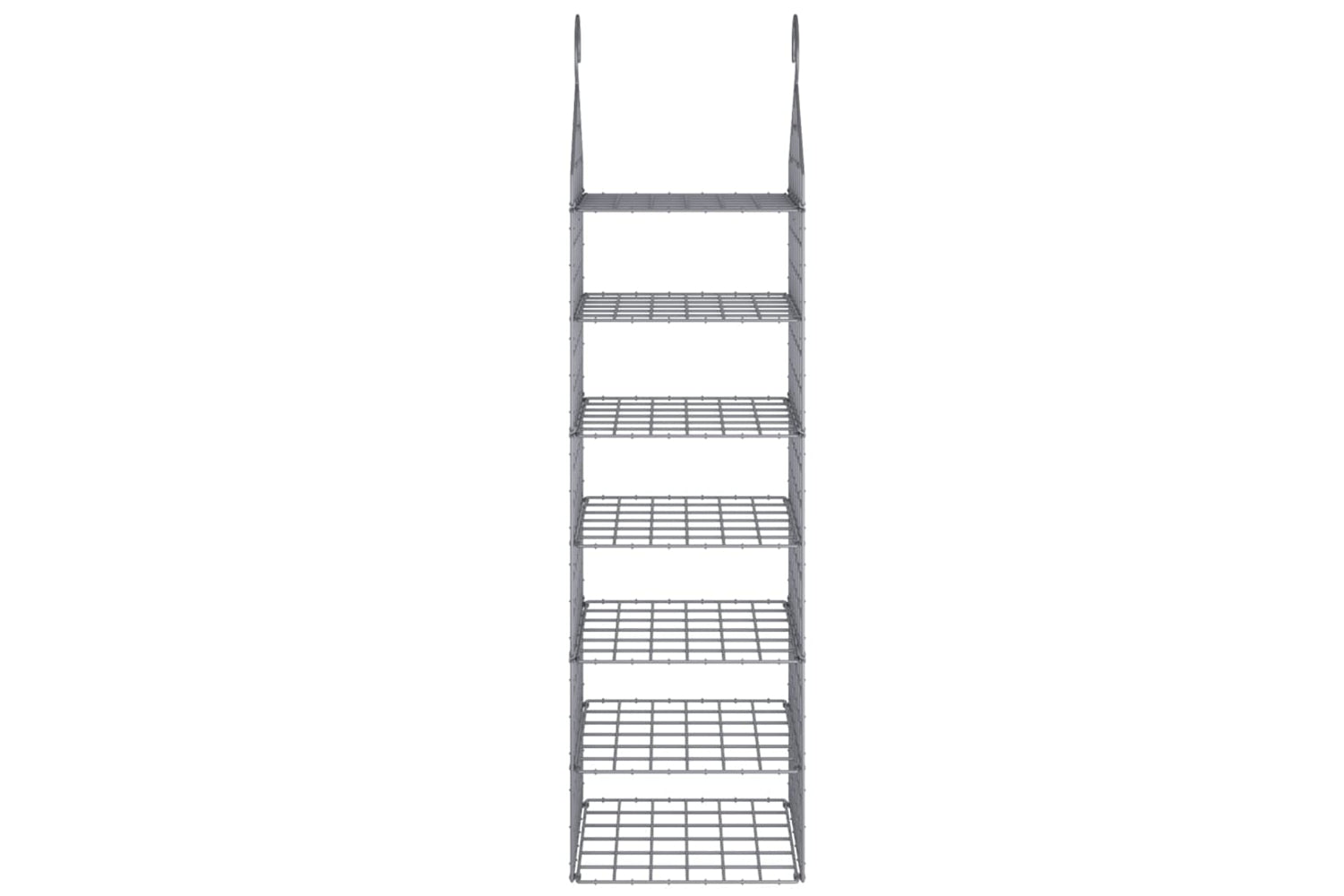 Vidaxl 344375 Hanging Closet Organiser With 7 Shelves-2
