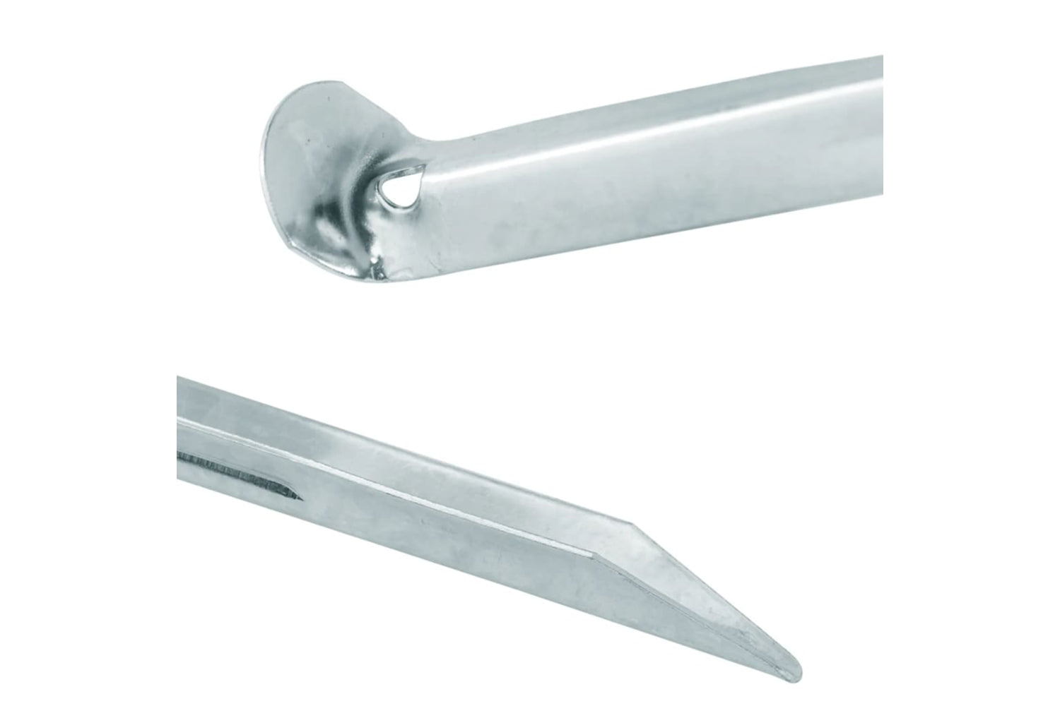 vidaXL 4009336 Tent Pegs 24 Pcs 17cm x 20mm Galvanised Steel-6