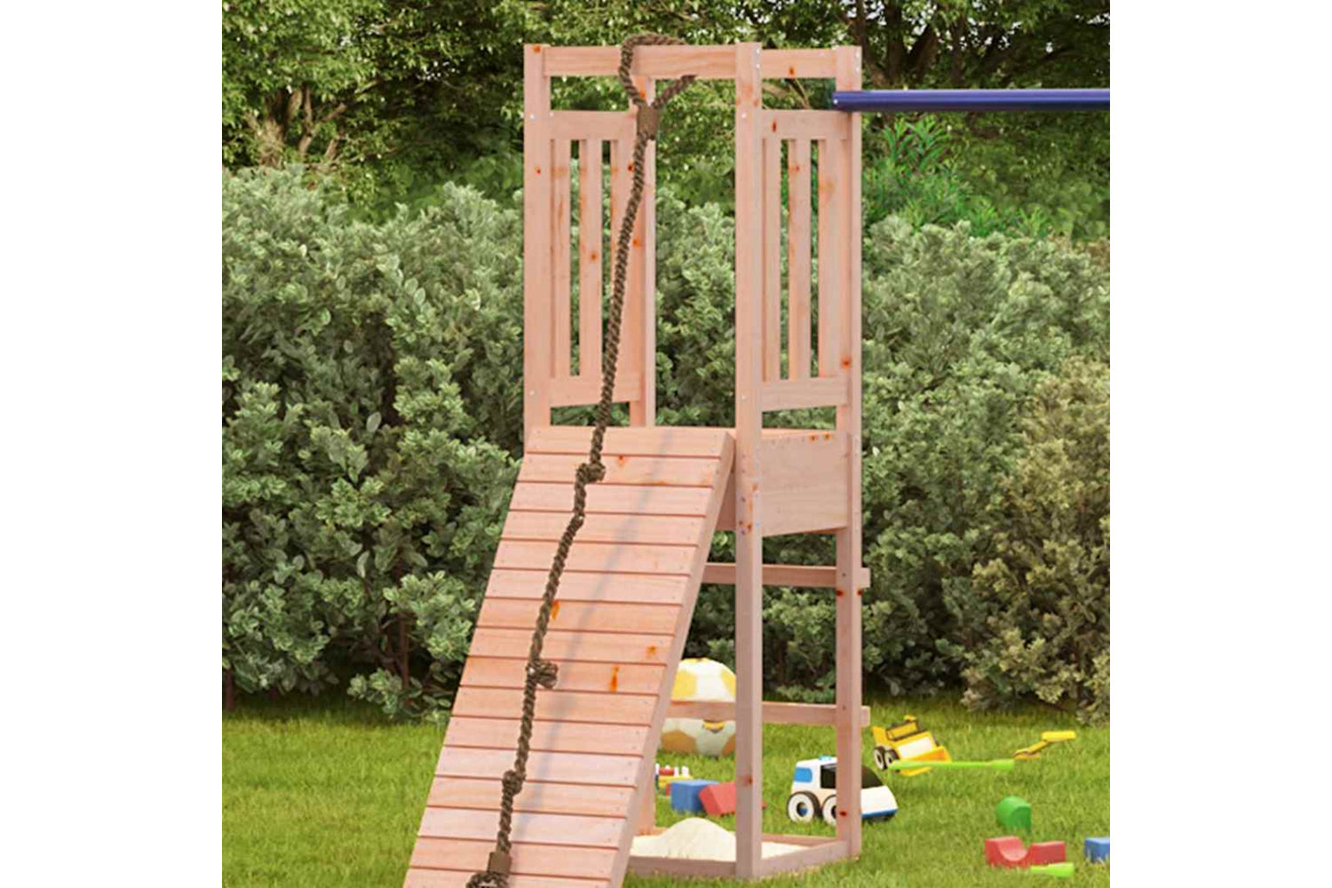 Vidaxl Play Tower 53x46.5x169 Cm Solid Wood Douglas-2