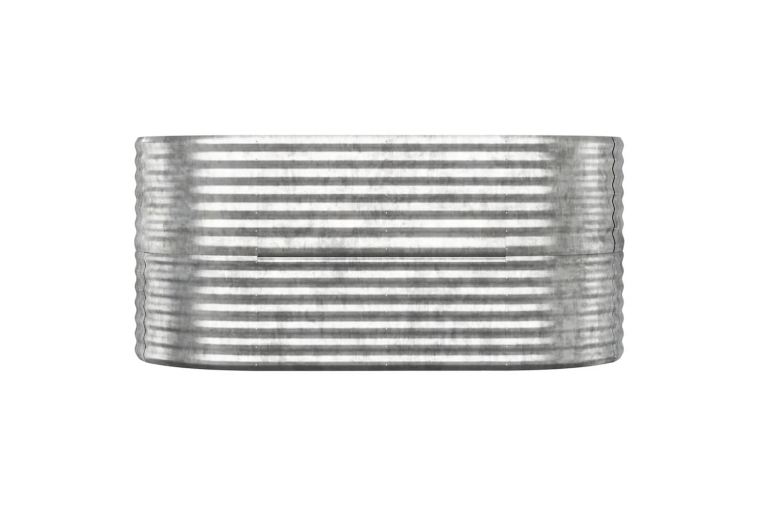 vidaXL 318952 Garden Raised Bed Powder-coated Steel 152x80x68cm Silver