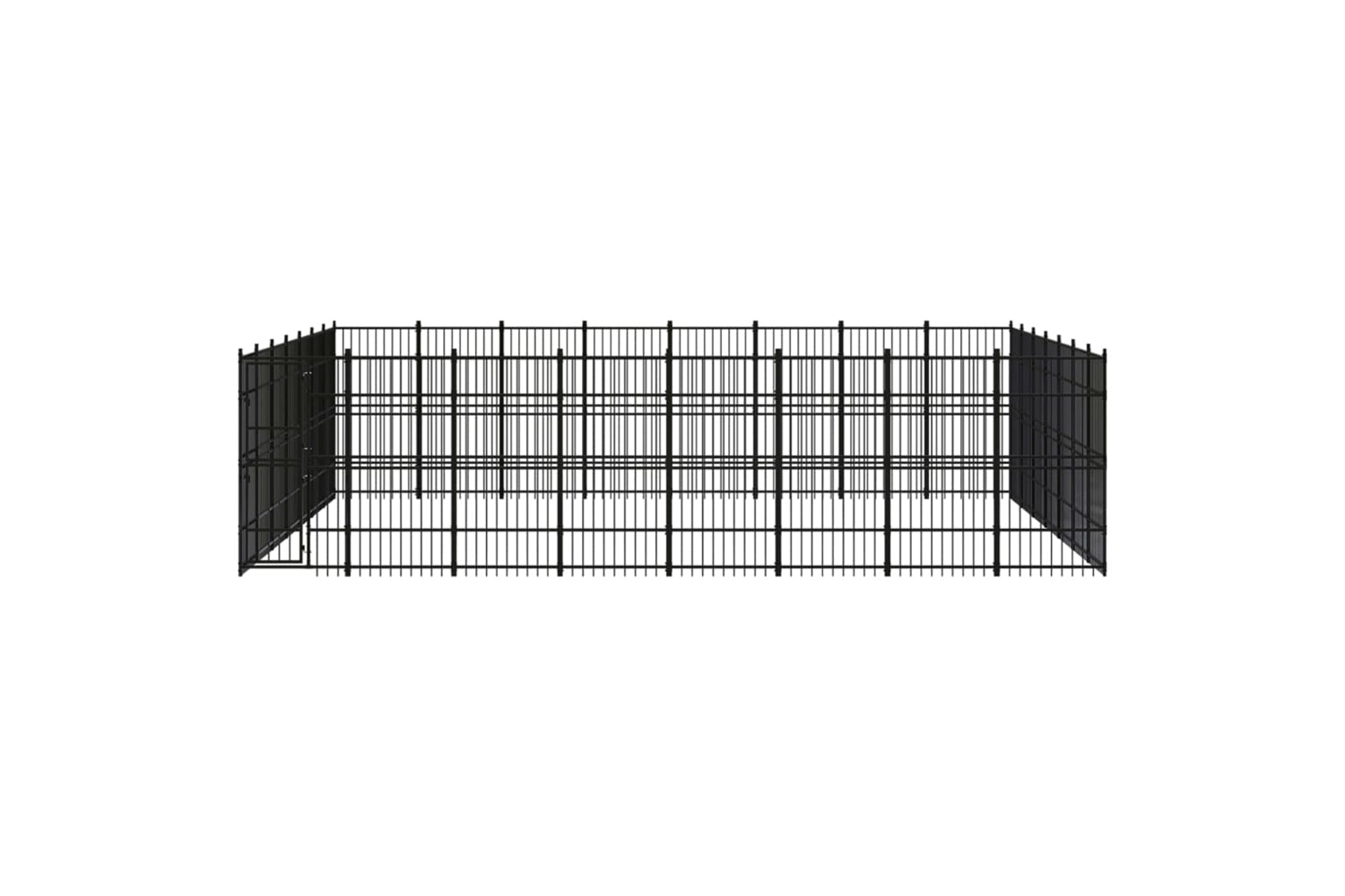 Vidaxl 3098001 Outdoor Dog Kennel Steel 51.61 M2-2