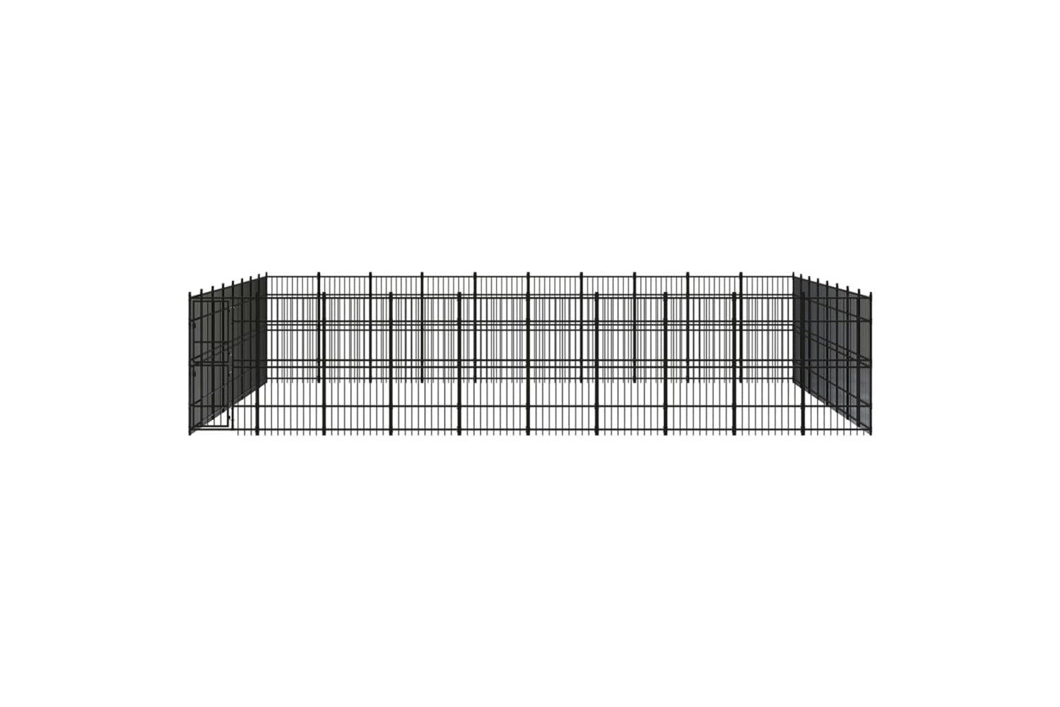 Vidaxl 3098006 Outdoor Dog Kennel Steel 73.73 M2-2