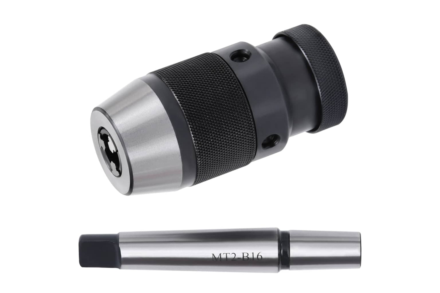 vidaXL 146695 Quick Release Drill Chuck Mt2-b16 With 13mm Clamping Range-2