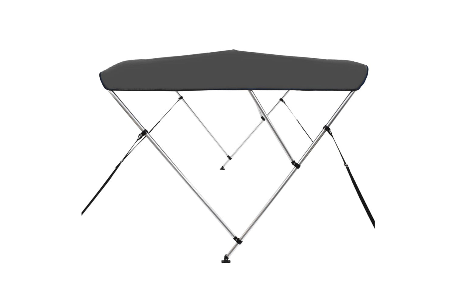 vidaXL 93133 3 Bow Bimini Top Anthracite 183x140x137cm-4
