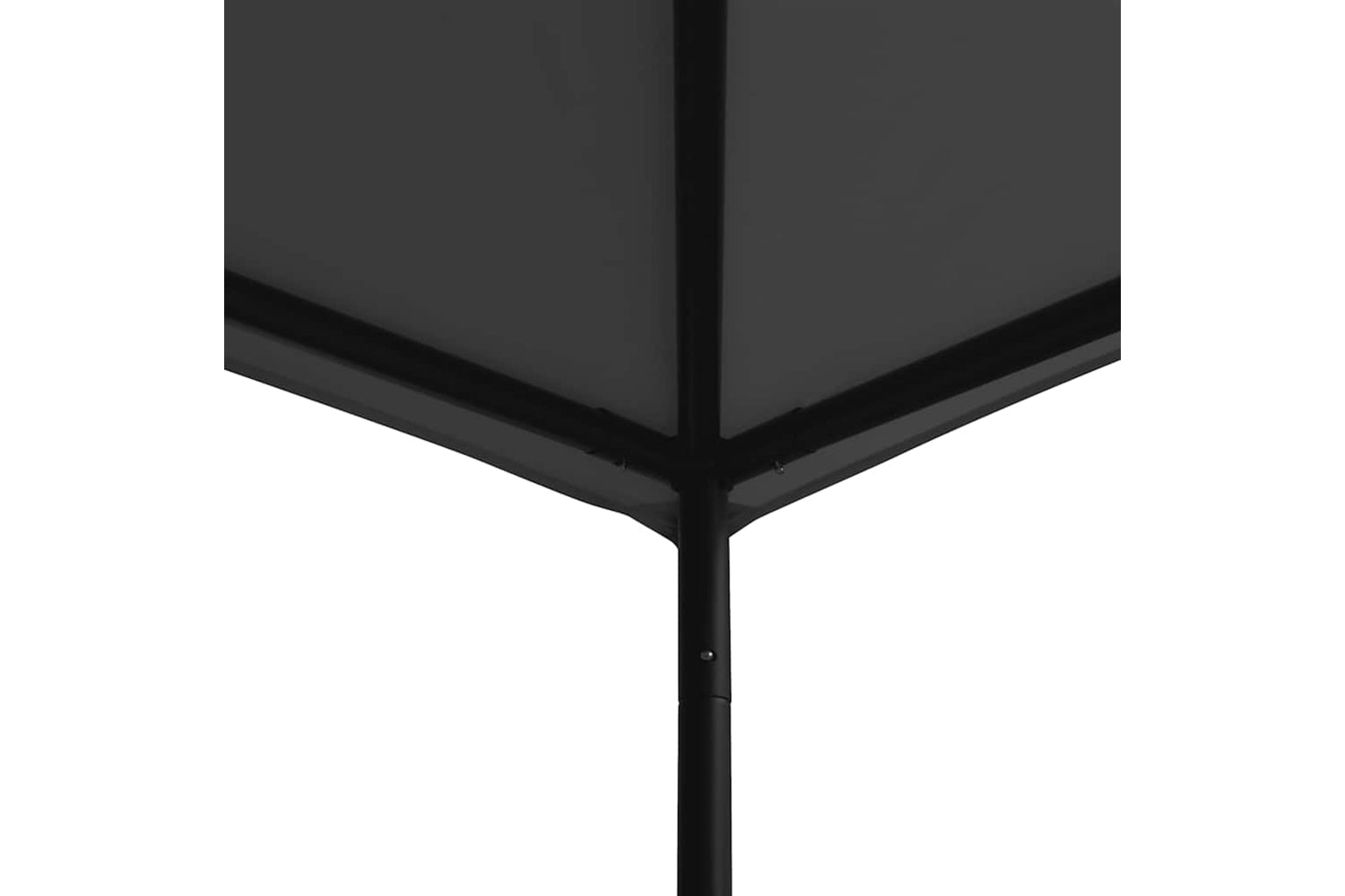 Vidaxl 312240 Gazebo 3x3 M Anthracite Fabric And Steel 180 G/mâ²-3