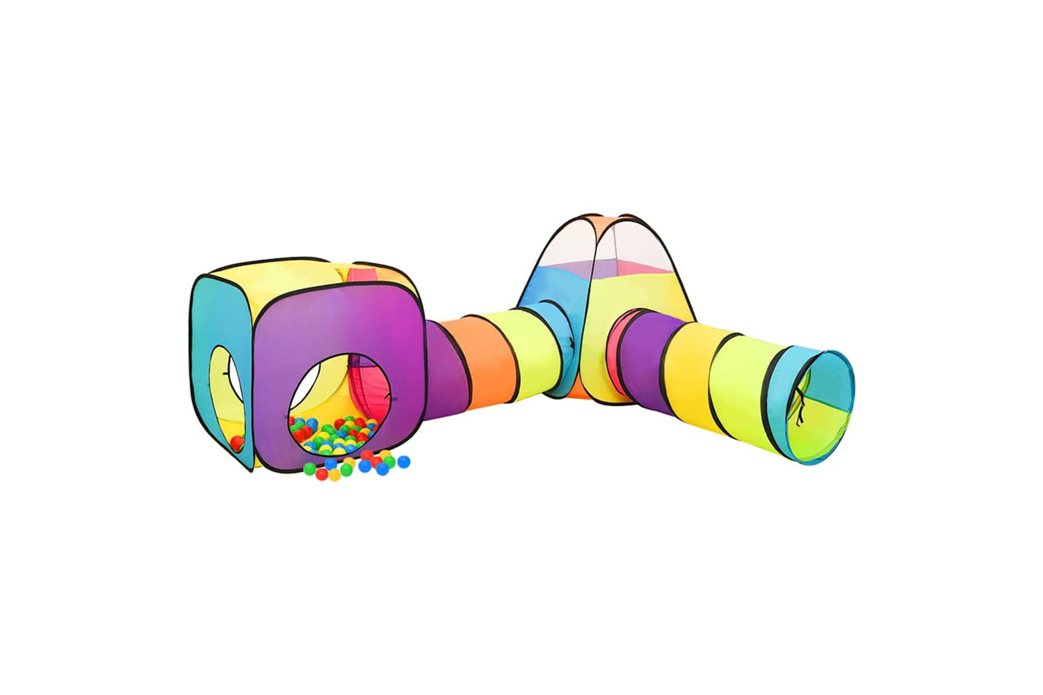 Vidaxl Children Play Tent Multicolour 190x264x90 Cm-4