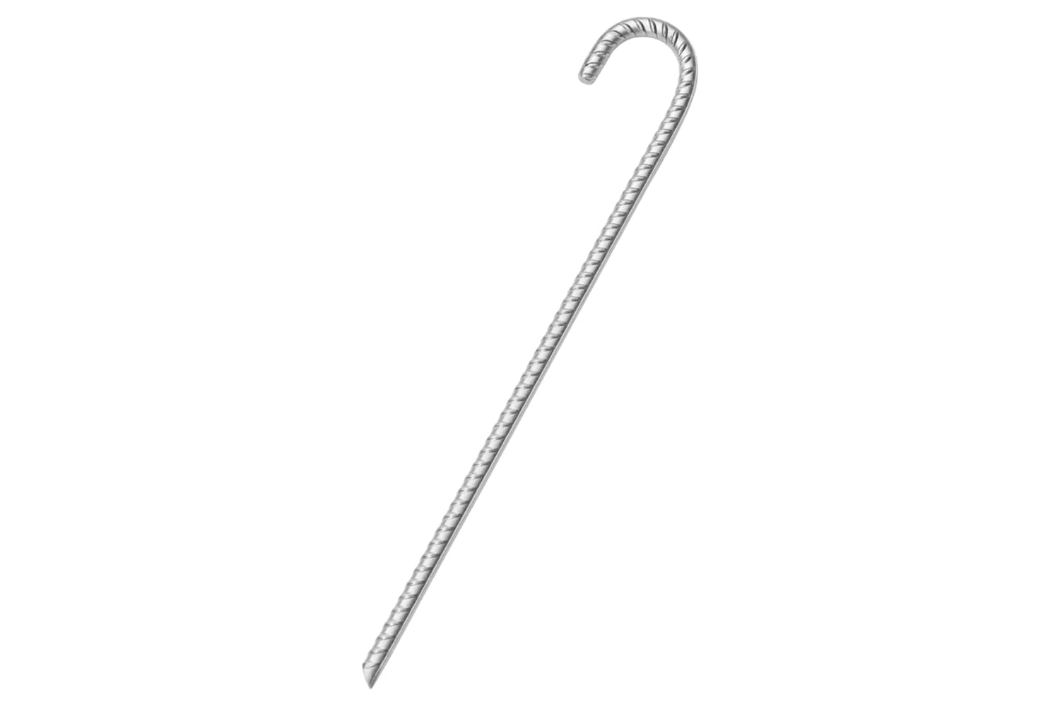 vidaXL 4009344 Tent Pegs 12 Pcs 41.5cm x 12mm Galvanised Steel-2