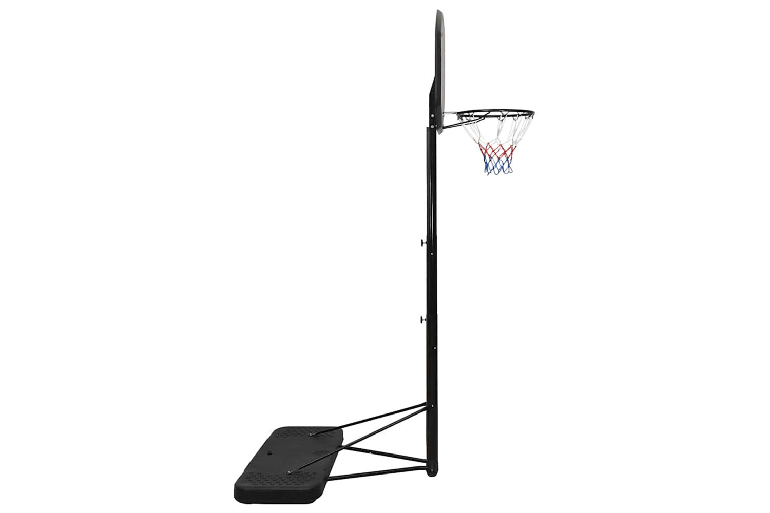 Vidaxl Basketball Stand Black 258-363 Cm Polyethene-3