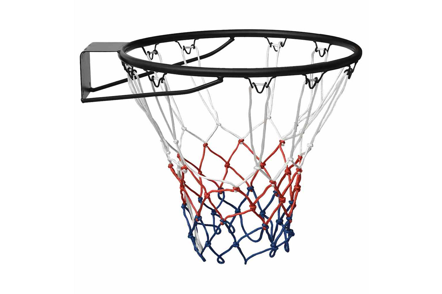Vidaxl Basketball Ring Black 45 Cm Steel-3