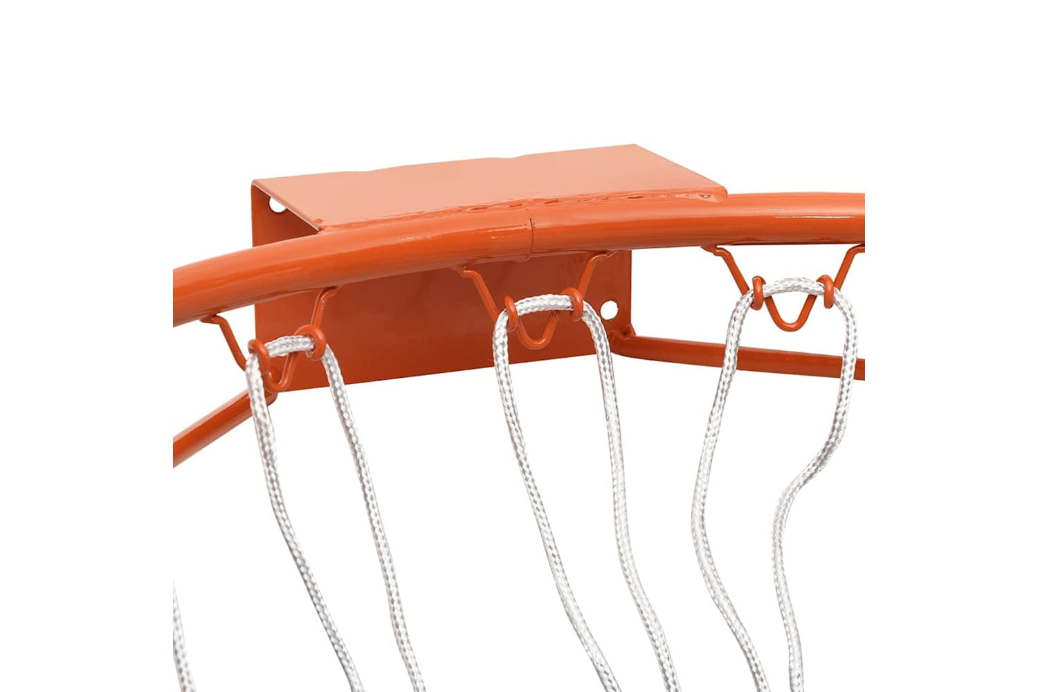 Vidaxl Basketball Ring Orange 39 Cm Steel-5