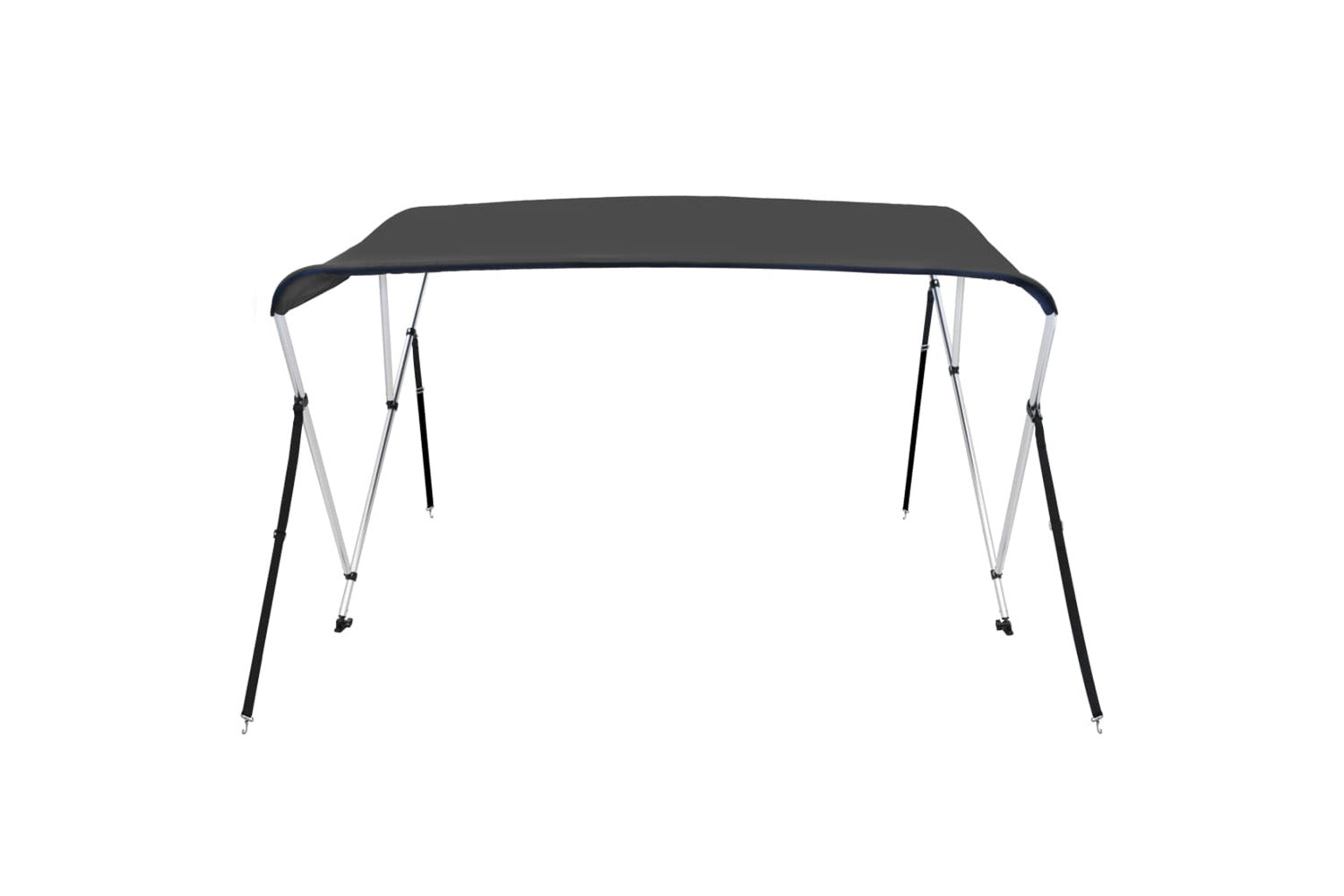 vidaXL 93135 3 Bow Bimini Top Anthracite 183x180x137cm-3