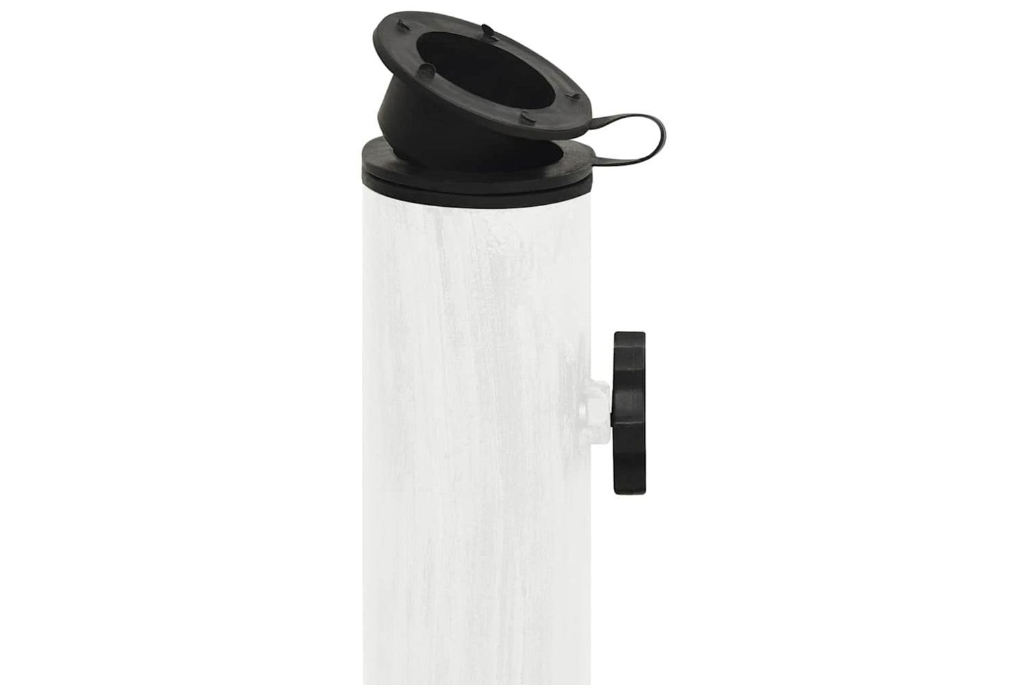 vidaXL 317757 Umbrella Base White 44x44x31cm Cast Iron-7