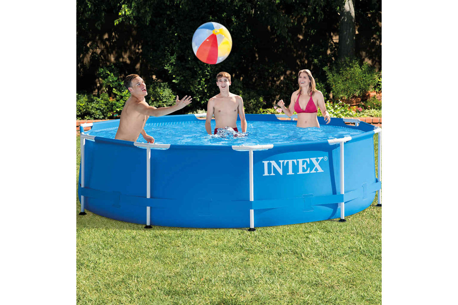 Intex 91484 Intex Swimming Pool Metal Frame 305x76 Cm 28200np-6