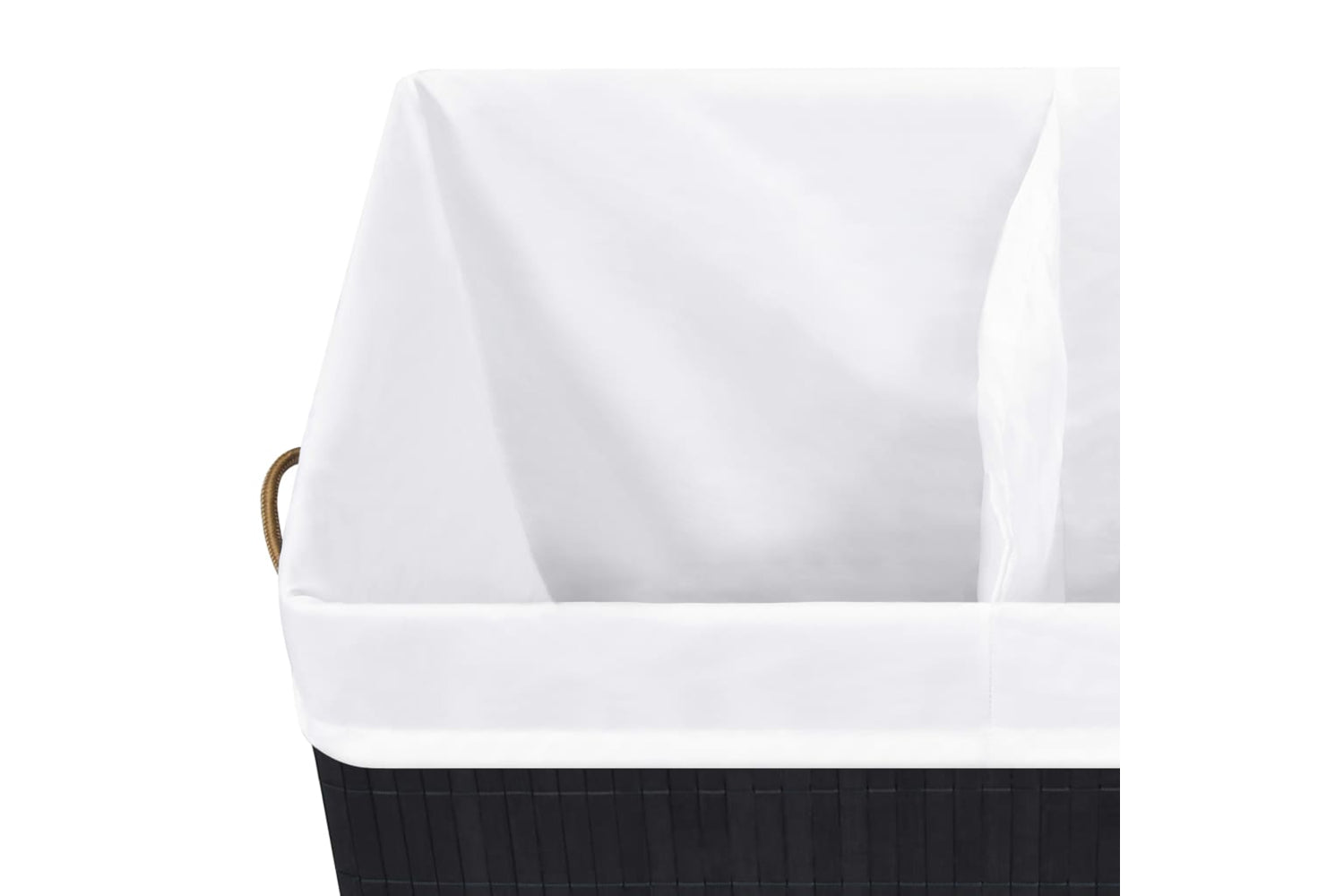 Vidaxl 320746 Bamboo Laundry Basket Black 100 L-7