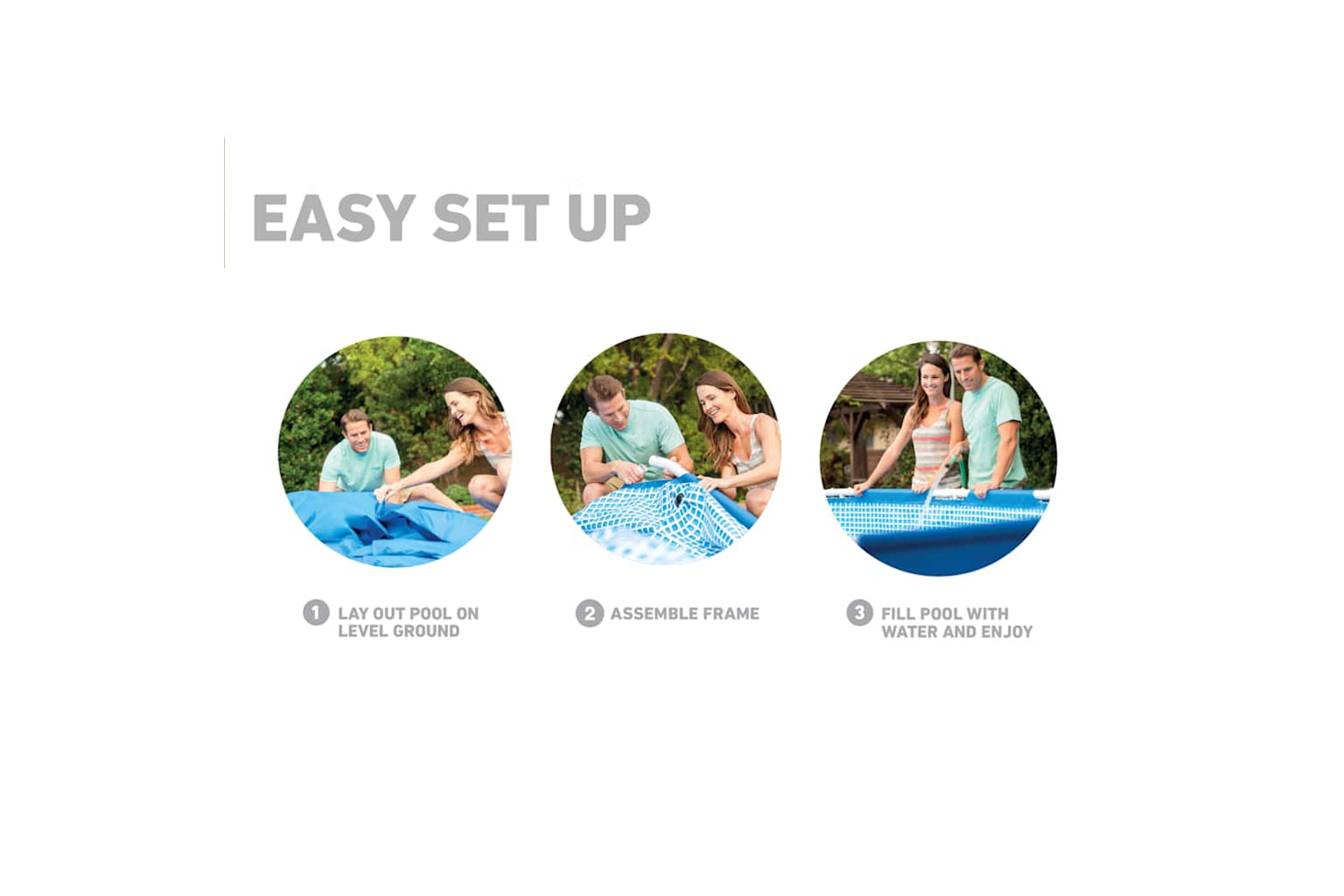 Intex 91484 Intex Swimming Pool Metal Frame 305x76 Cm 28200np-8