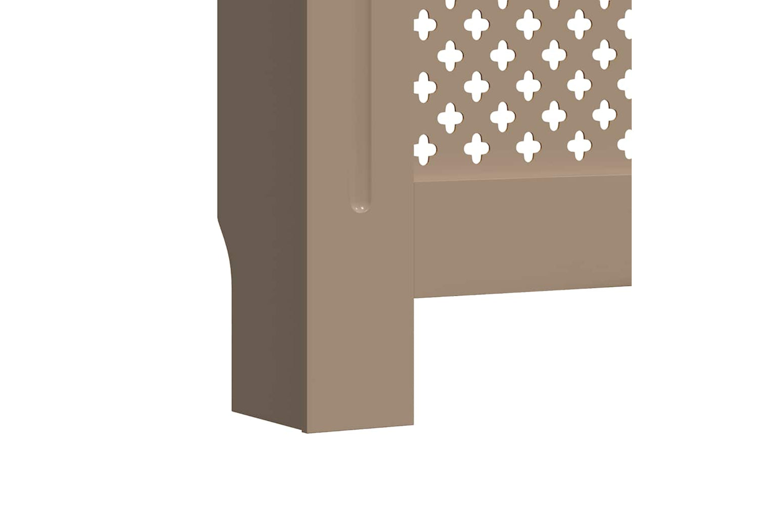 vidaXL Mdf Radiator Cover 205cm-8