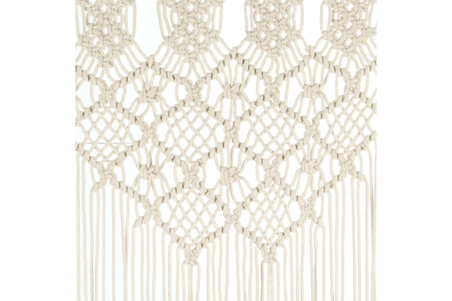 vidaXL 323977 Macrame Curtain 140x240cm Cotton-4