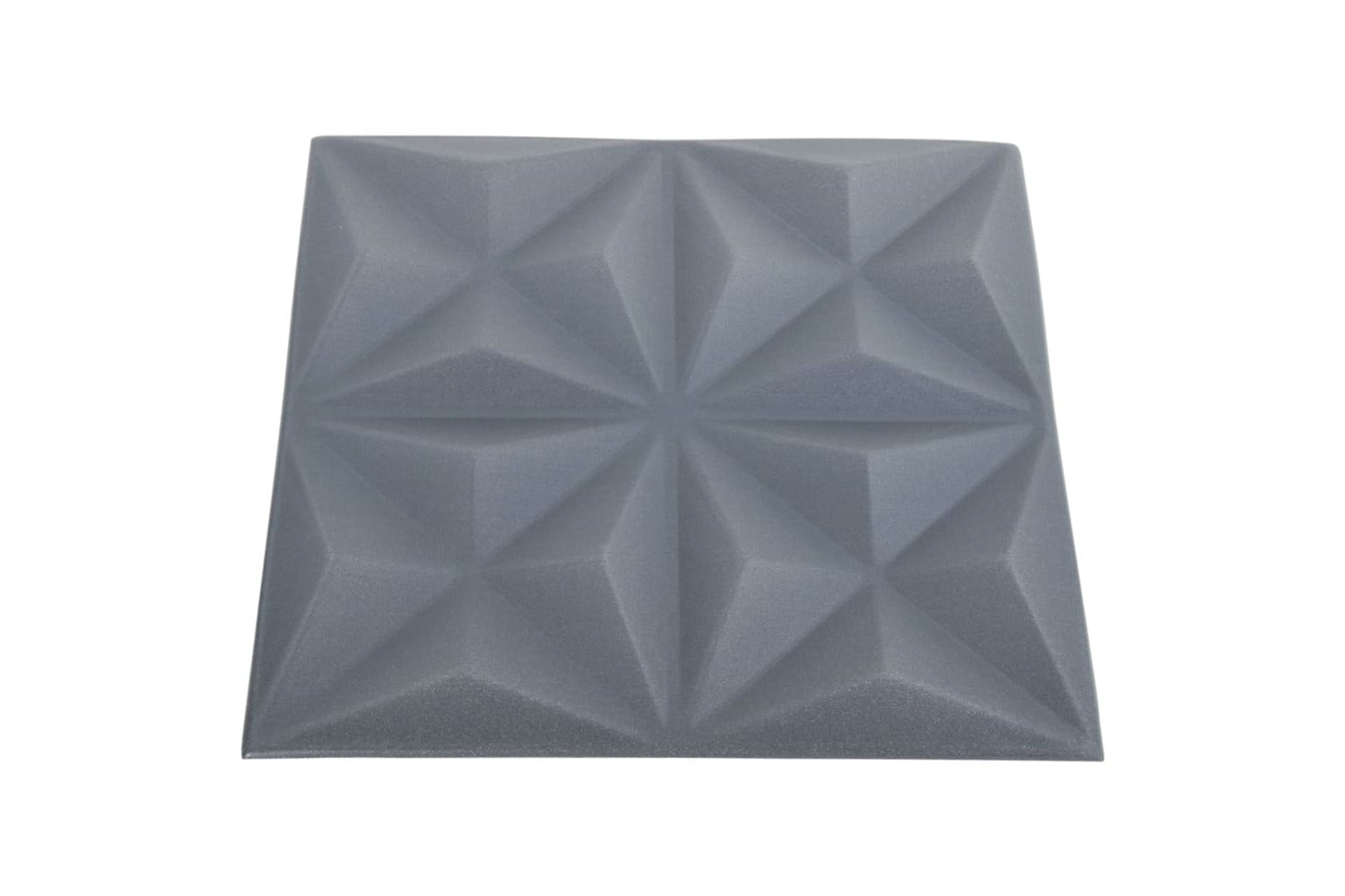 Vidaxl 3d Wall Panels 24 Pcs 50x50 Cm Origami Grey 6 MÂ²-5