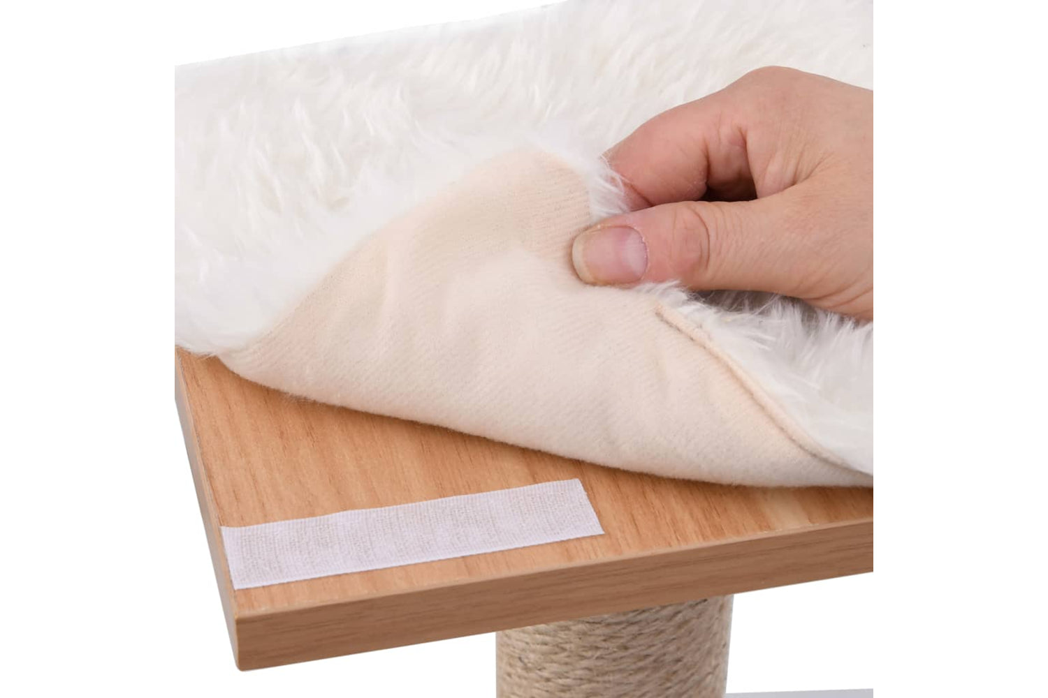 vidaXL 170919 Cat Tree With Sisal Scratching Mat 123cm-6