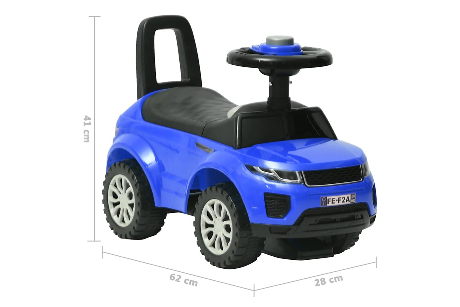 Vidaxl Step Car Blue-6