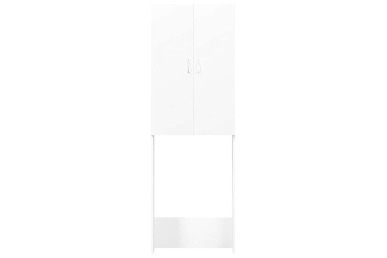 vidaXL Washing Machine Cabinet White 64x25.5x190cm-6