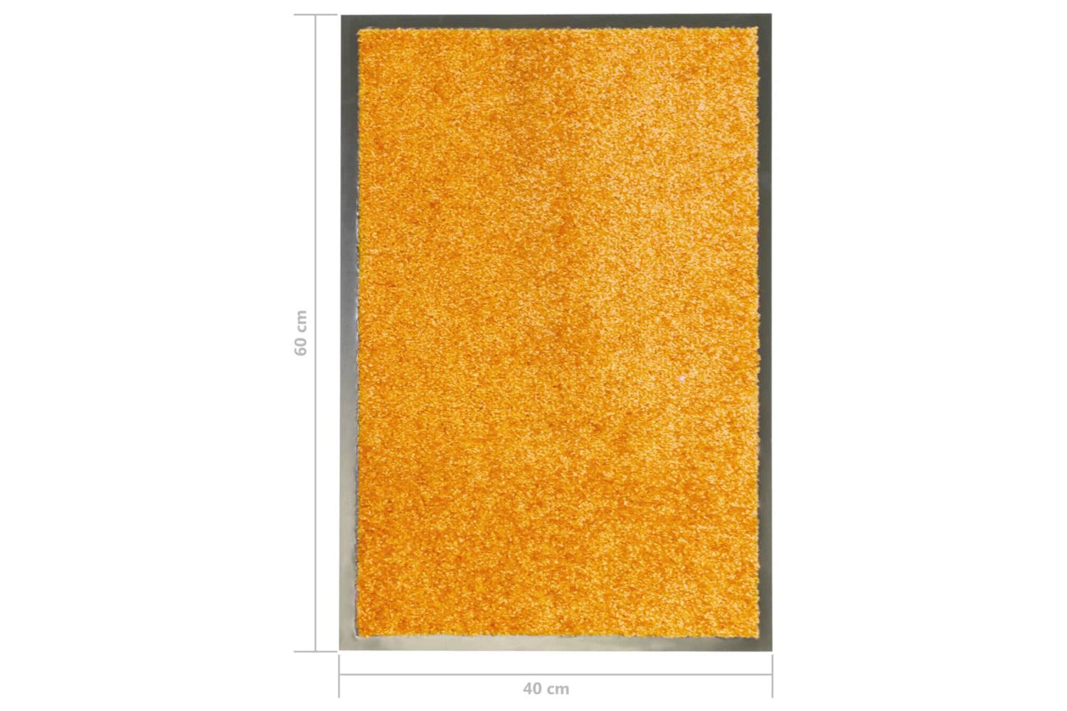 vidaXL 323451 Doormat Washable Orange 40x60cm-6