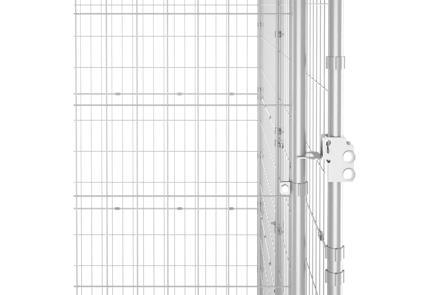Vidaxl 3082290 Outdoor Dog Kennel Galvanised Steel 24.2 M2-5