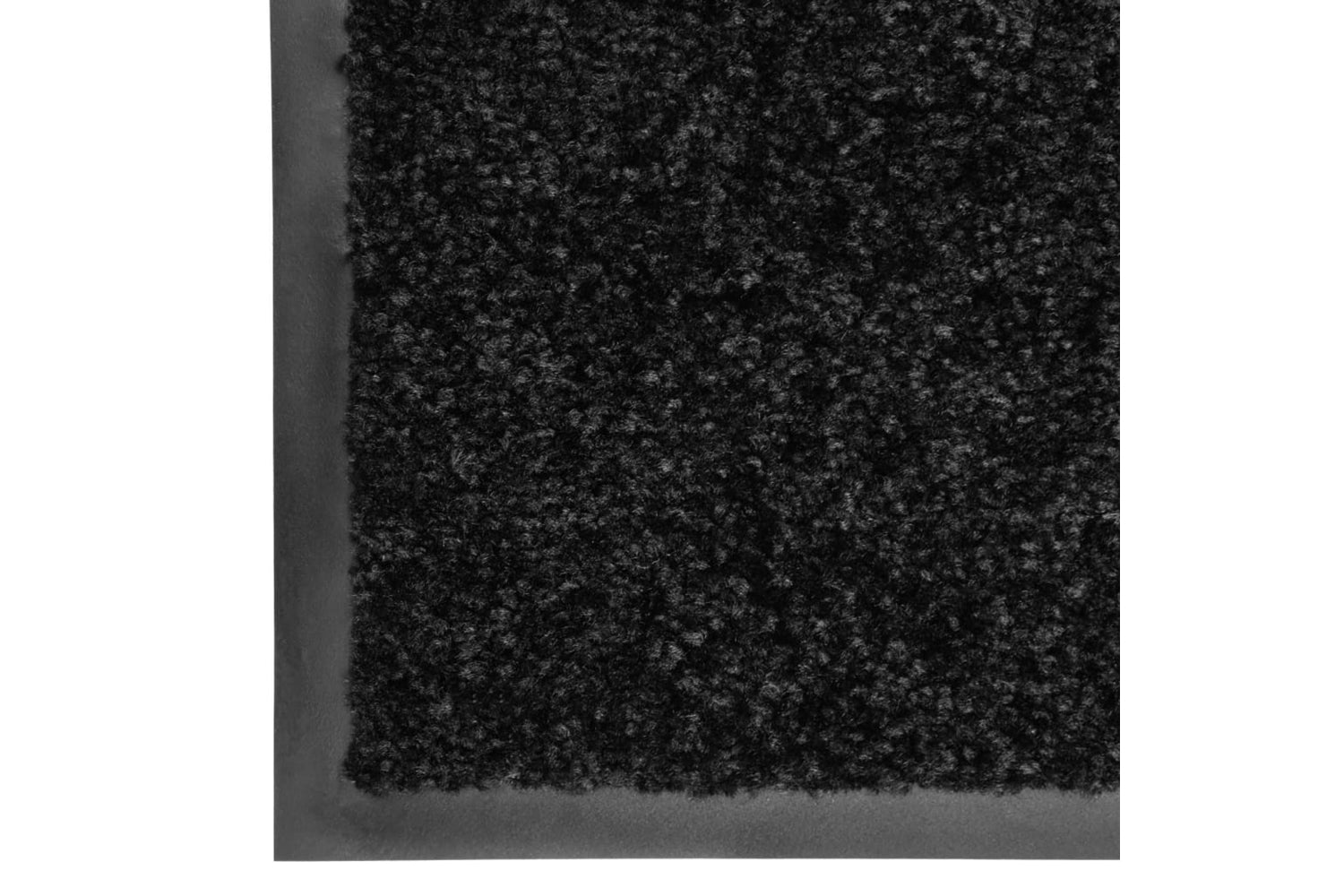 vidaXL 323414 Doormat Washable Black 120x180cm-5