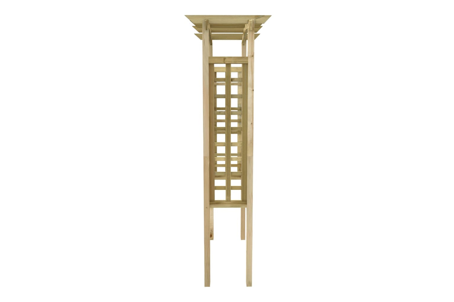 vidaXL 318560 Trellis Arch 110x60x210cm Impregnated Solid Wood Pine-3